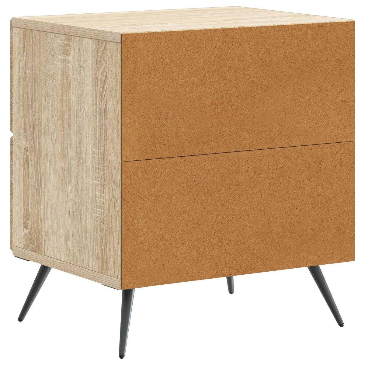 Nachttisch 2 Stk. Sonoma-Eiche 43 x 34,5 x 47,5 cm
