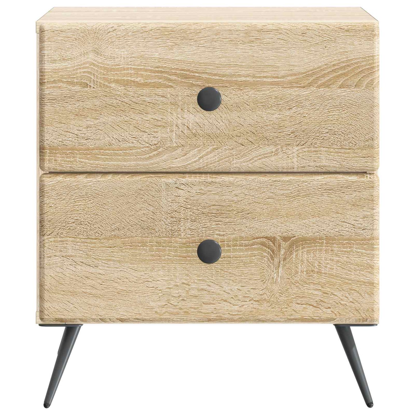 Nachttisch 2 Stk. Sonoma-Eiche 43 x 34,5 x 47,5 cm