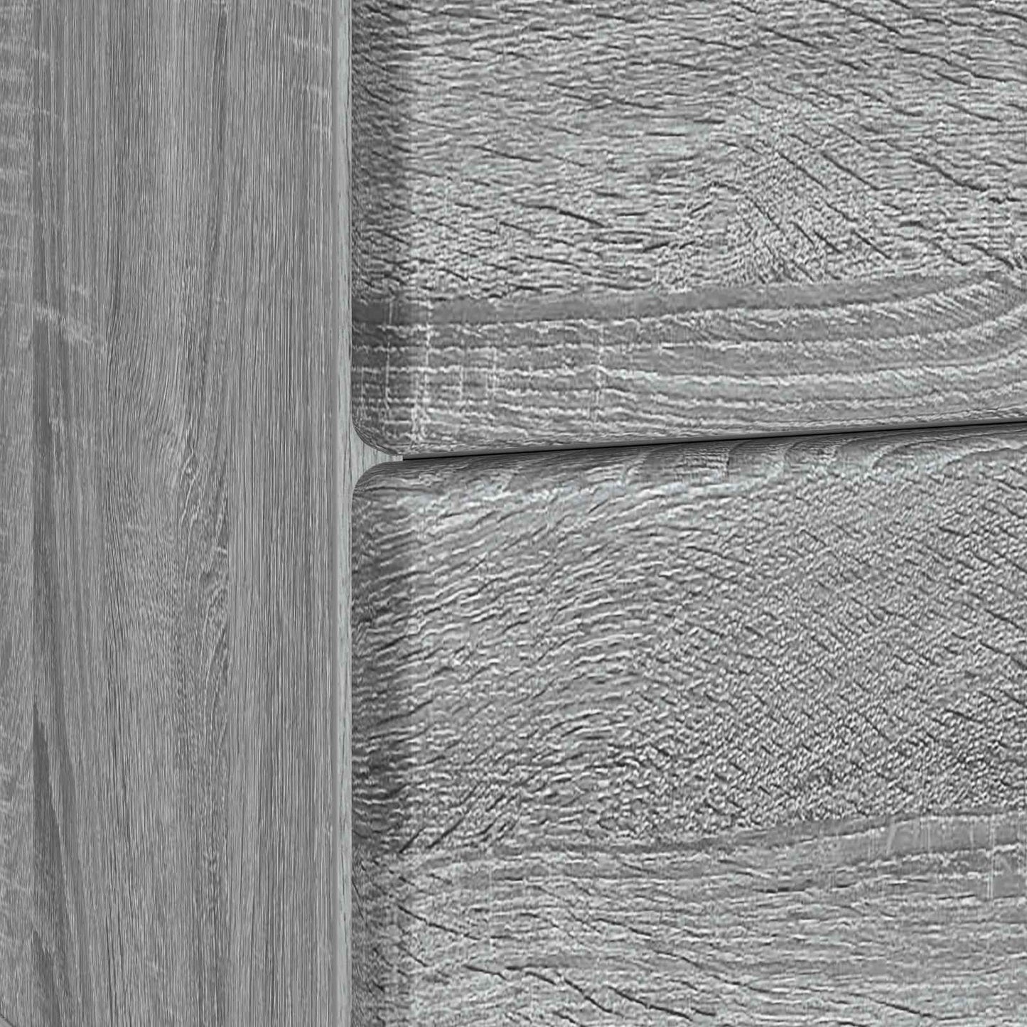 Nachttisch Sonoma-Grau 43 x 34,5 x 47,5 cm Holzwerkstoff
