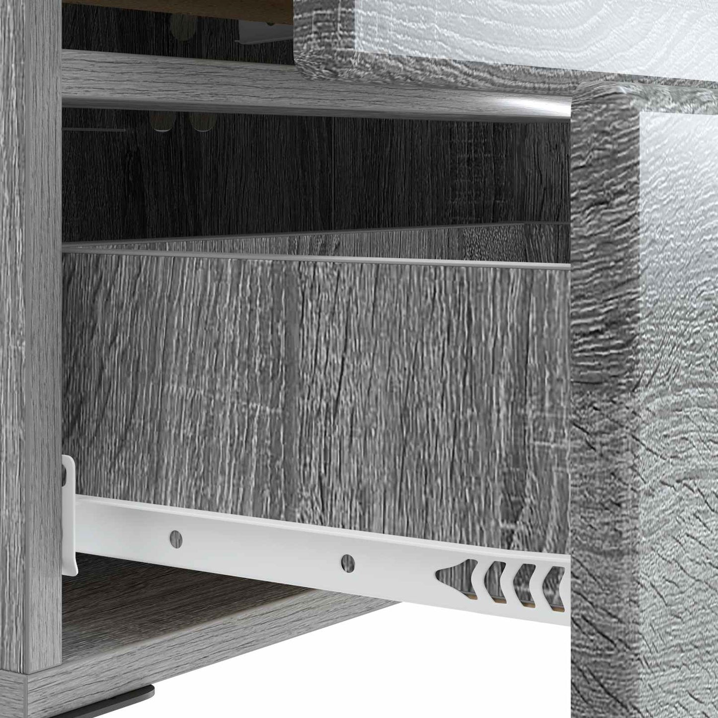 Nachttisch Sonoma-Grau 43 x 34,5 x 47,5 cm Holzwerkstoff