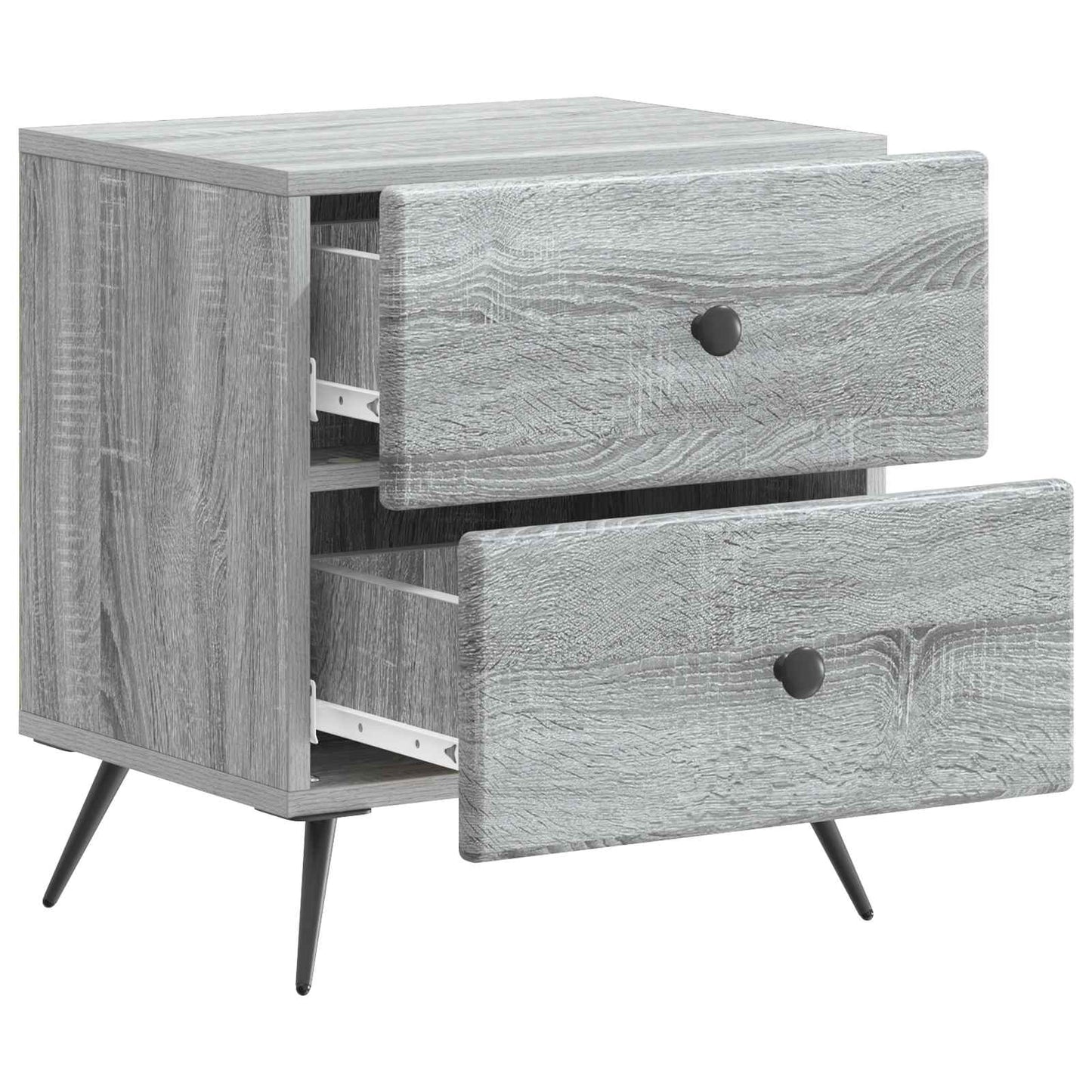 Nachttisch Sonoma-Grau 43 x 34,5 x 47,5 cm Holzwerkstoff