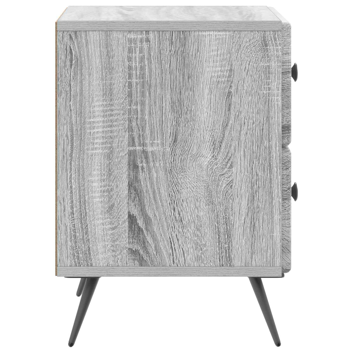 Nachttisch Sonoma-Grau 43 x 34,5 x 47,5 cm Holzwerkstoff
