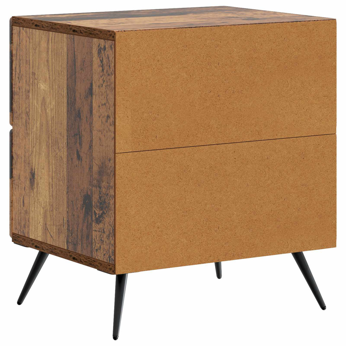 Nachttisch Altholz 43 x 34,5 x 47,5 cm Holzwerkstoff