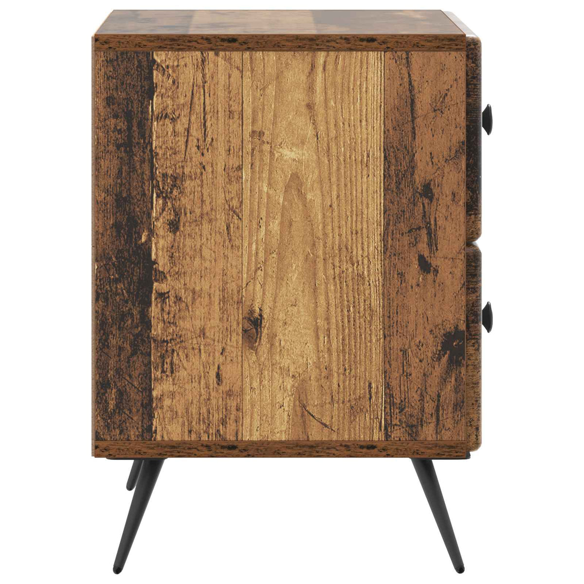 Nachttisch Altholz 43 x 34,5 x 47,5 cm Holzwerkstoff