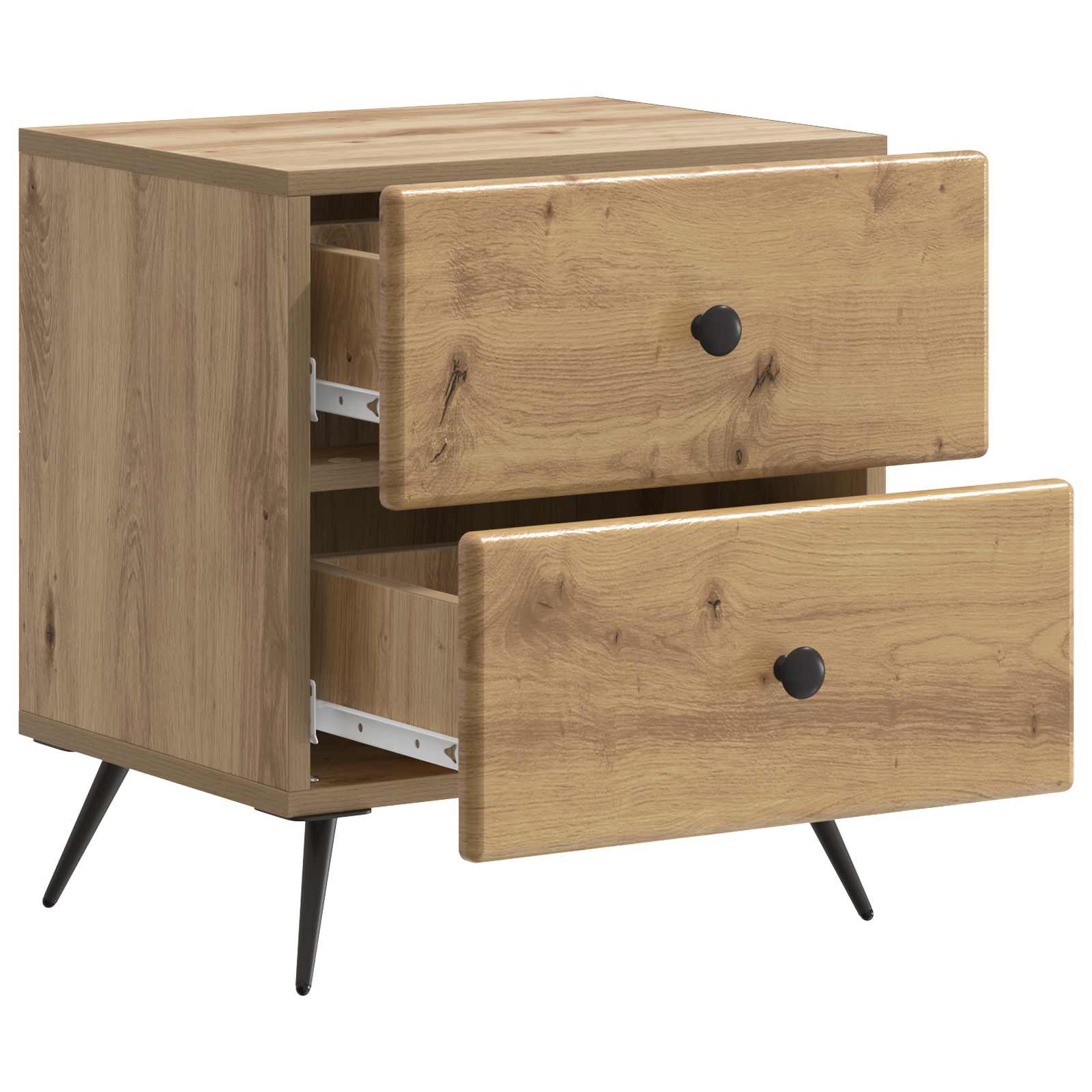 Nachttisch Artisan-Eiche 43 x 34,5 x 47,5 cm Holzwerkstoff