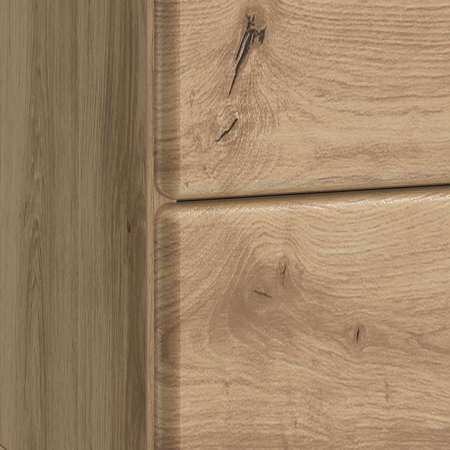 Nachttisch 2 stk. Artisan-Eiche 43 x 34,5 x 47,5 cm