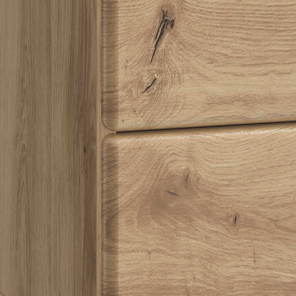 Nachttisch 2 stk. Artisan-Eiche 43 x 34,5 x 47,5 cm