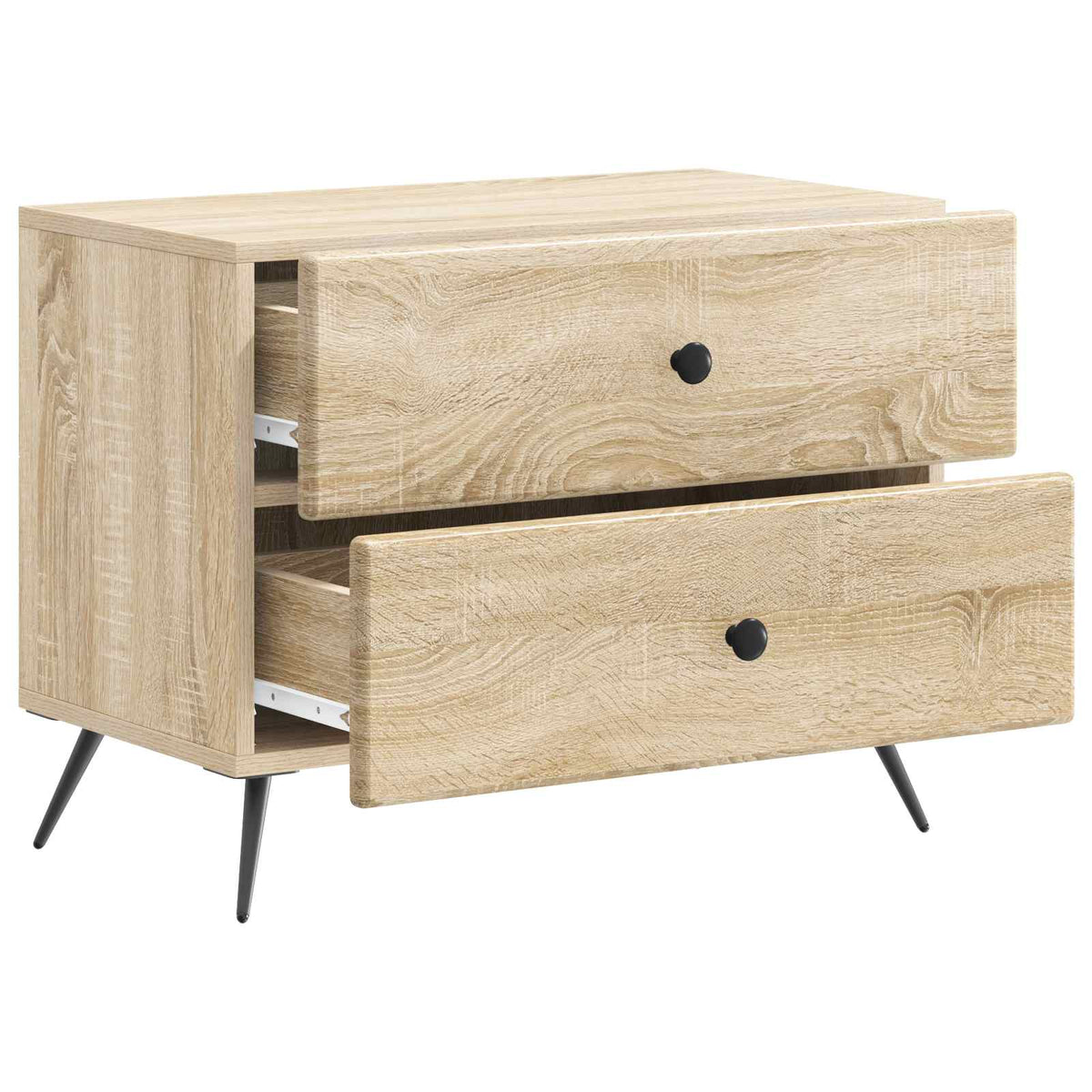 Nachttisch Sonoma-Eiche 62 x 34,5 x 47,5 cm Holzwerkstoff