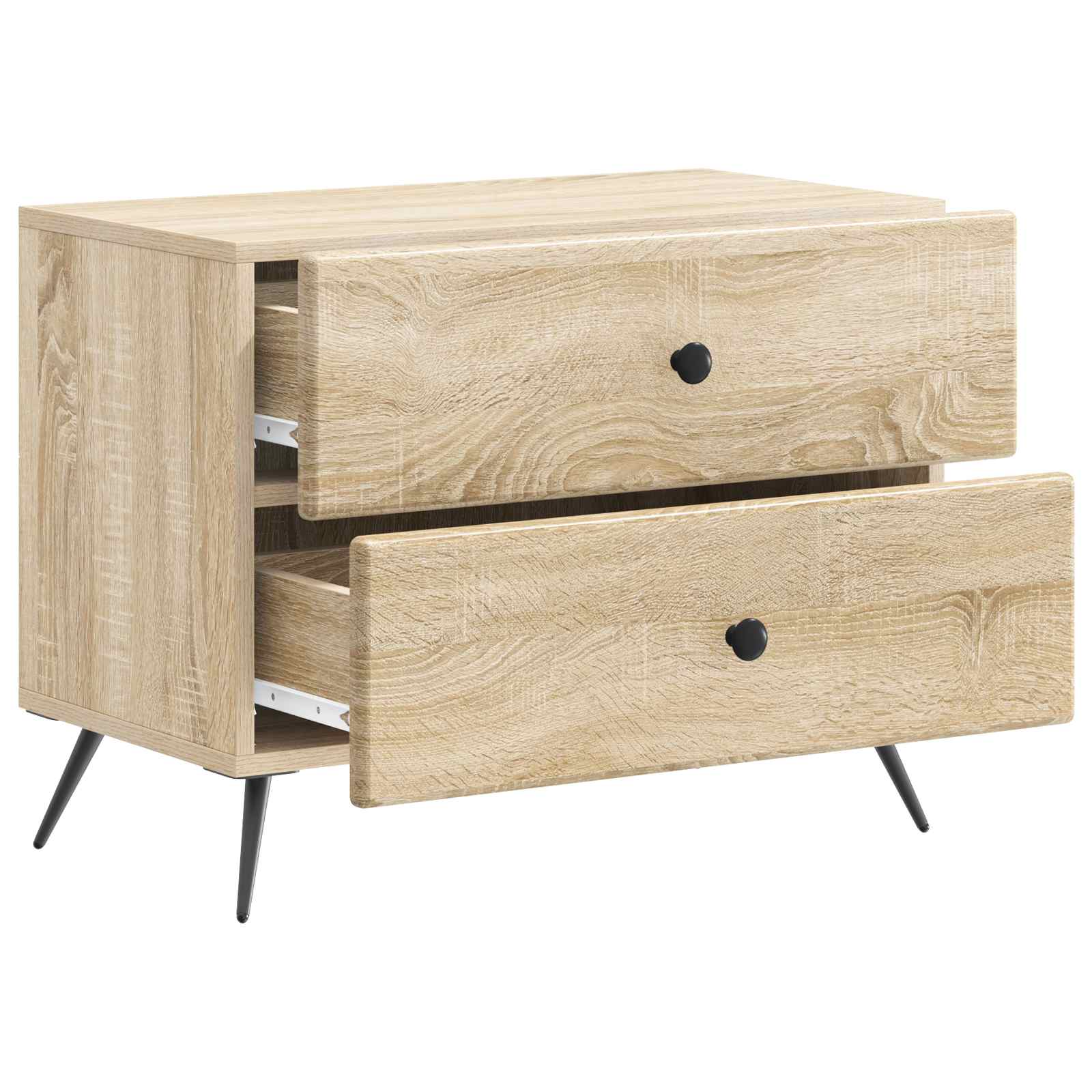 Nachttisch Sonoma-Eiche 62 x 34,5 x 47,5 cm Holzwerkstoff