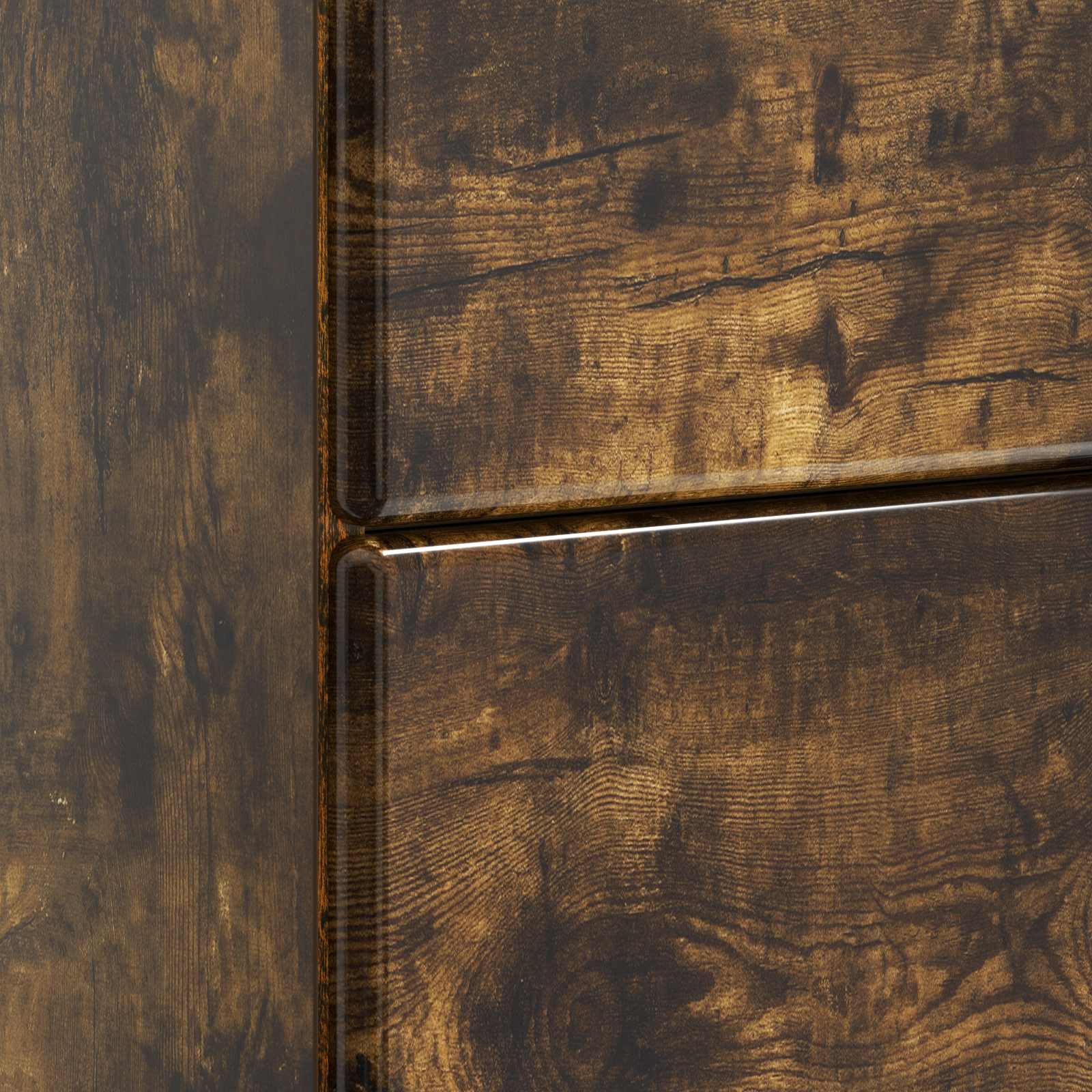 Nachttisch Räuchereiche 62 x 34,5 x 47,5 cm Holzwerkstoff