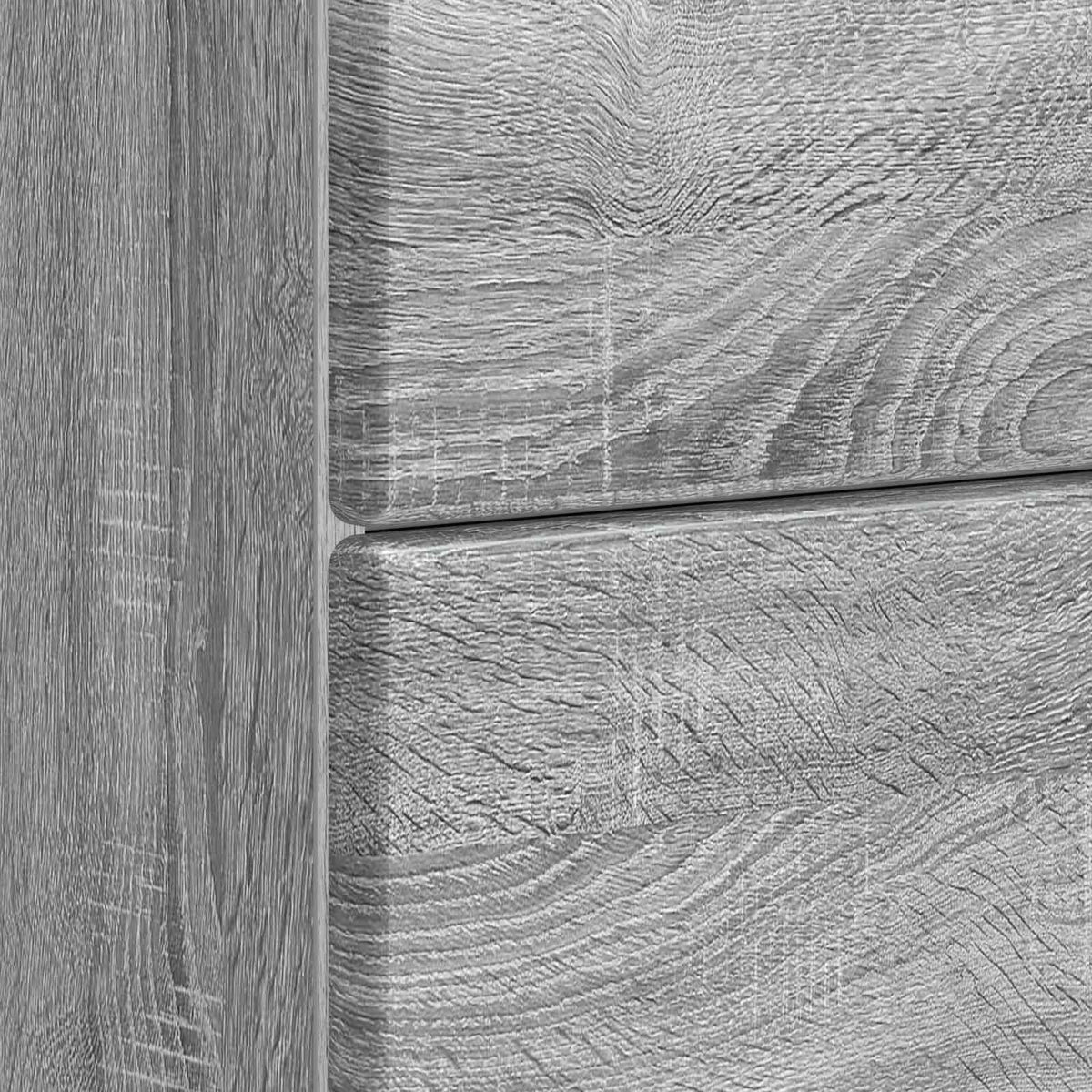 Nachttisch Sonoma-Grau 62 x 34,5 x 47,5 cm Holzwerkstoff
