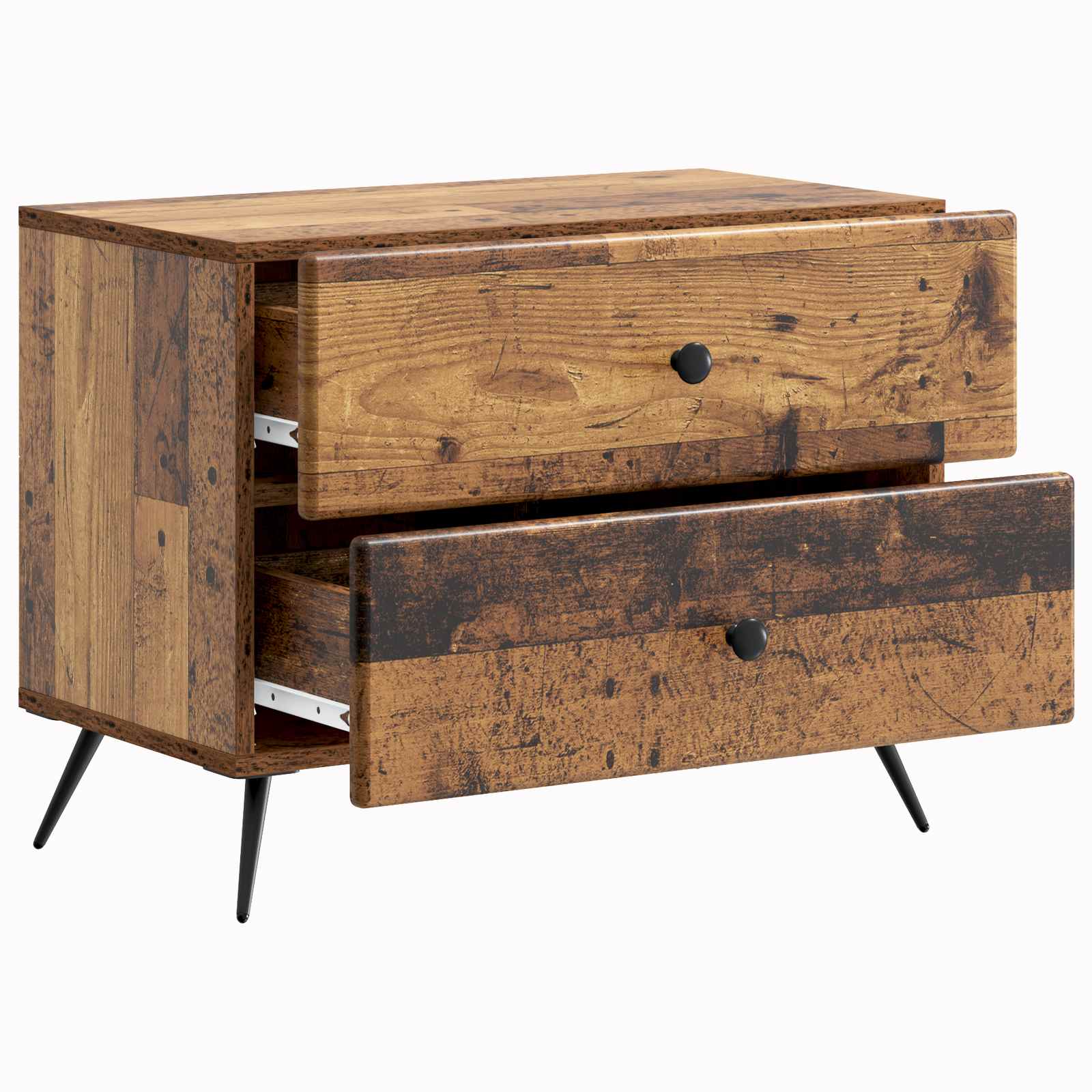 Nachttisch Altholz 62 x 34,5 x 47,5 cm Holzwerkstoff