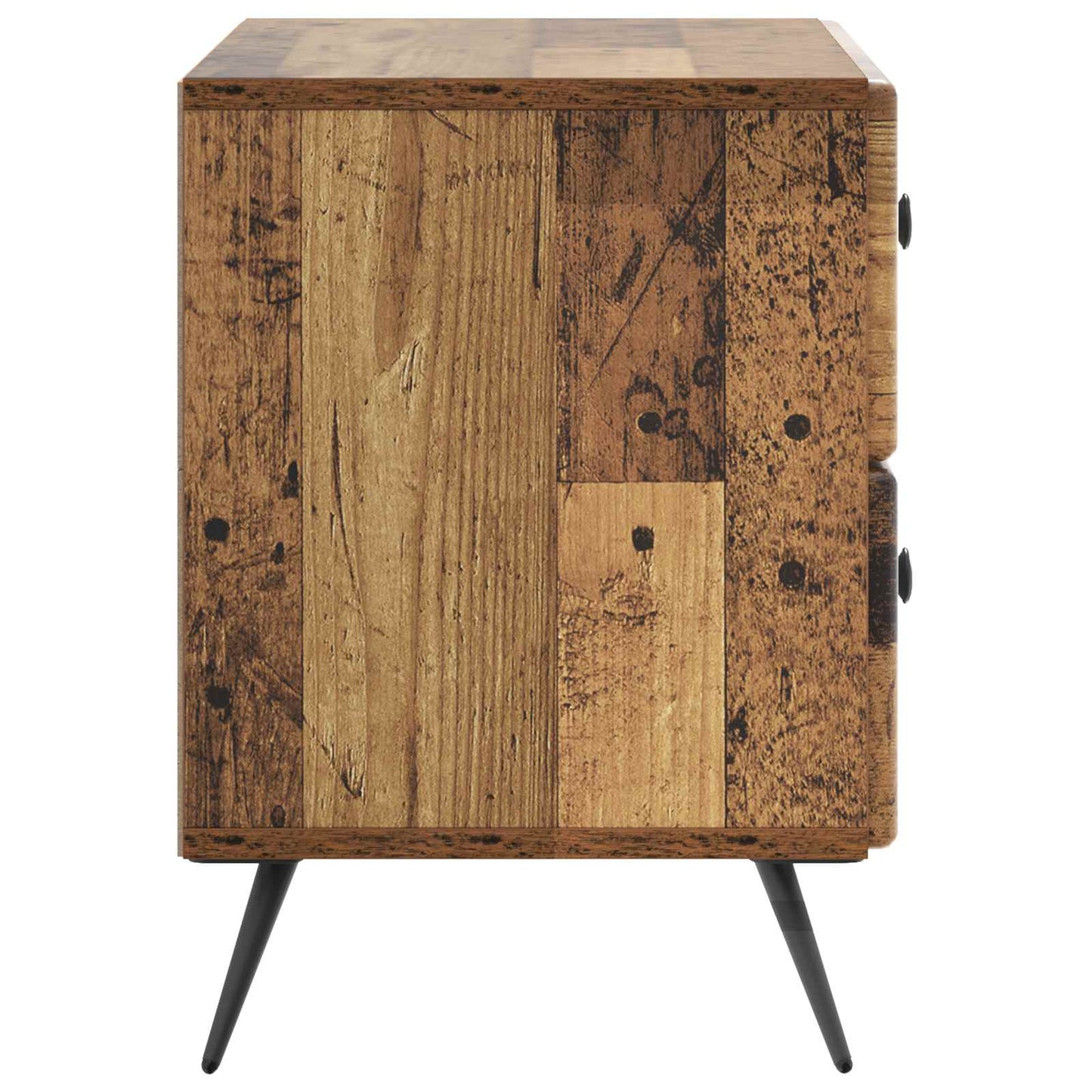 Nachttisch Altholz 62 x 34,5 x 47,5 cm Holzwerkstoff