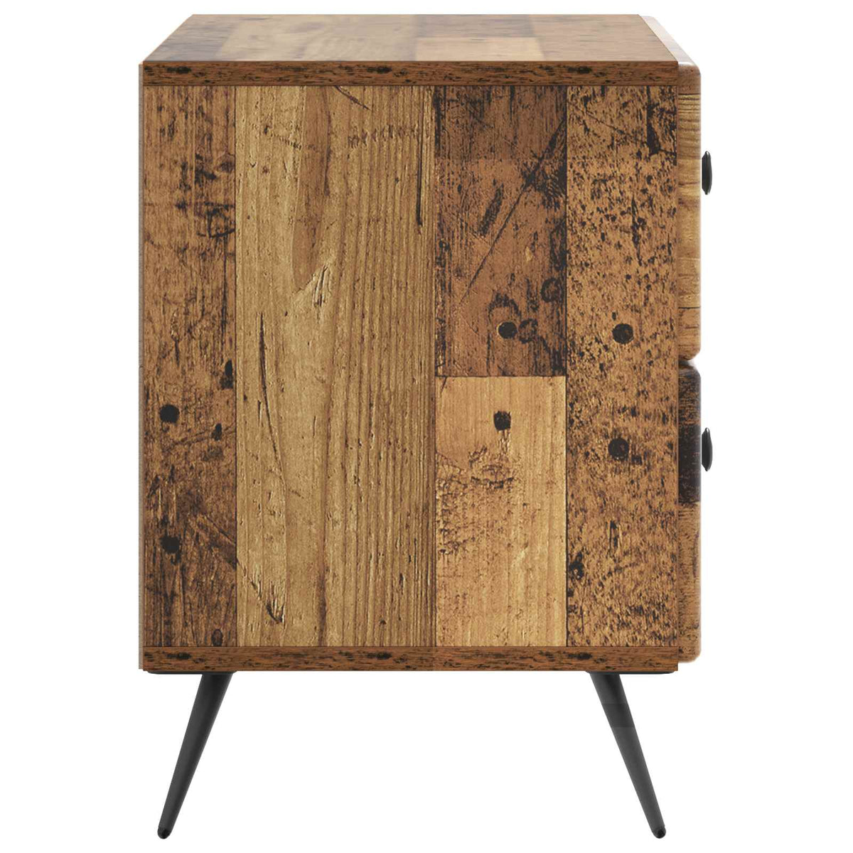 Nachttisch Altholz 62 x 34,5 x 47,5 cm Holzwerkstoff