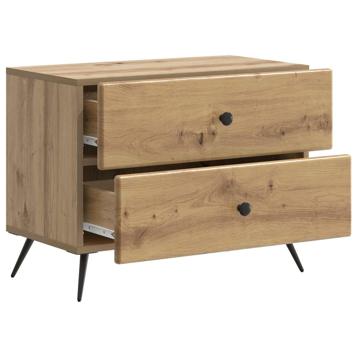 Nachttisch Artisan-Eiche 62 x 34,5 x 47,5 cm Holzwerkstoff