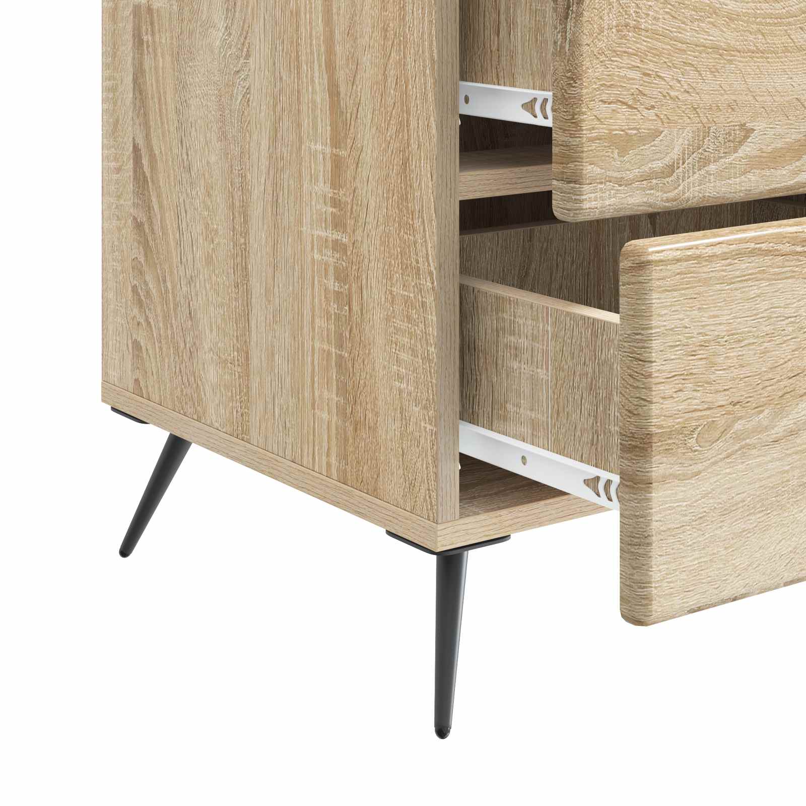 Nachttisch Sonoma-Eiche 43 x 41 x 66,5 cm Holzwerkstoff