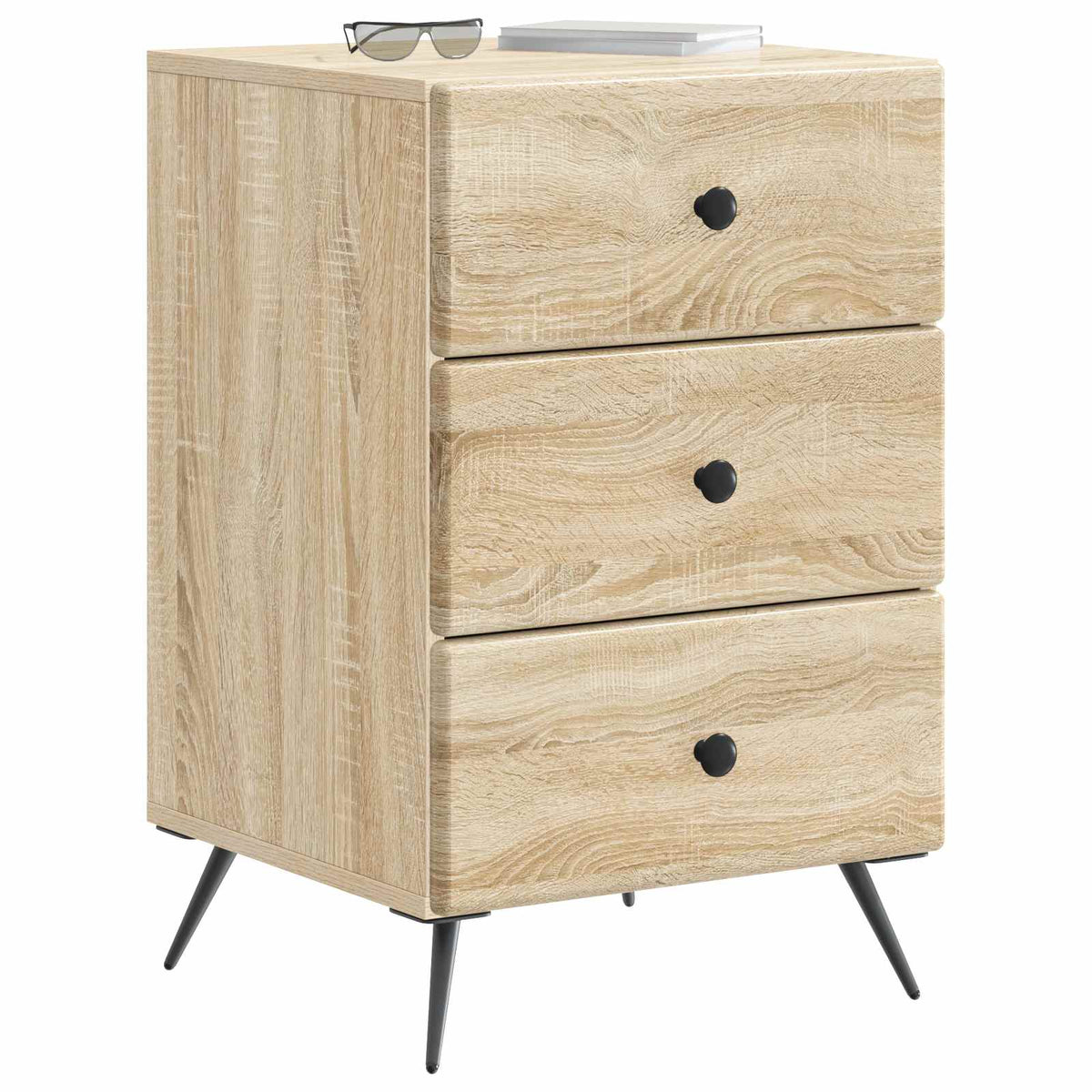 Nachttisch Sonoma-Eiche 43 x 41 x 66,5 cm Holzwerkstoff