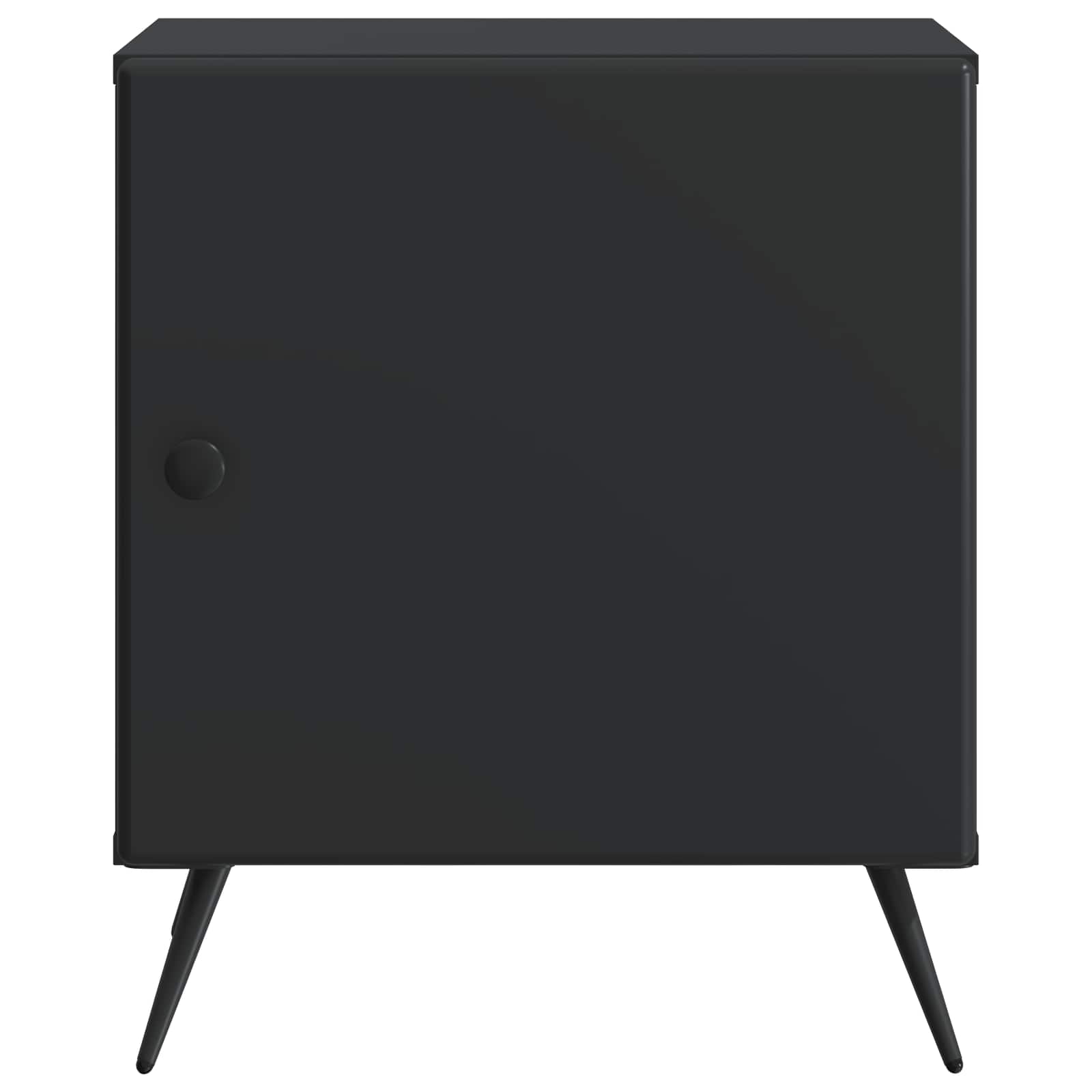 Nachttisch 2 stk. Schwarz 43 x 34,5 x 50 cm Holzwerkstoff