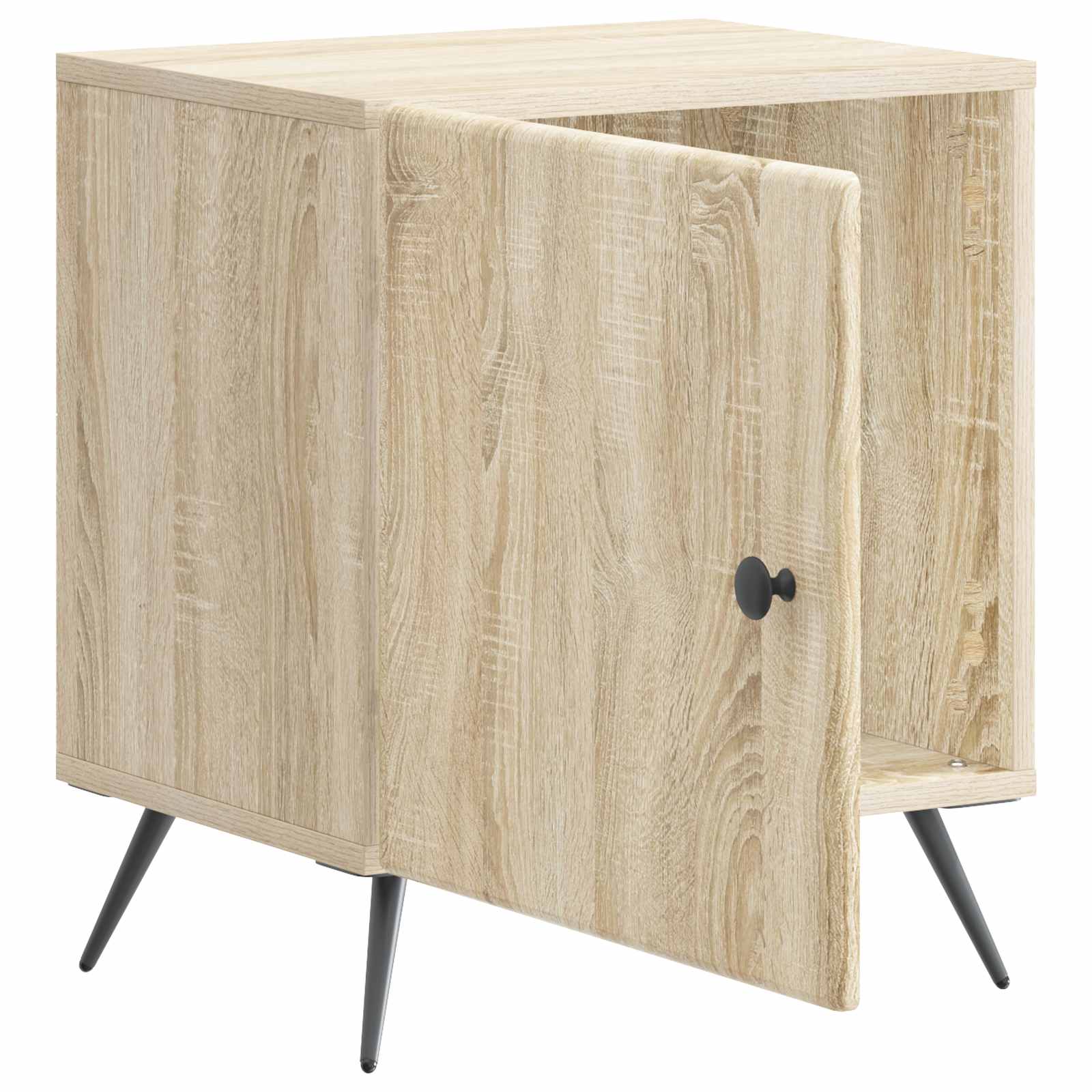 Nachttisch 2 stk. Sonoma-Eiche 43 x 34,5 x 50 cm Holzwerkstoff