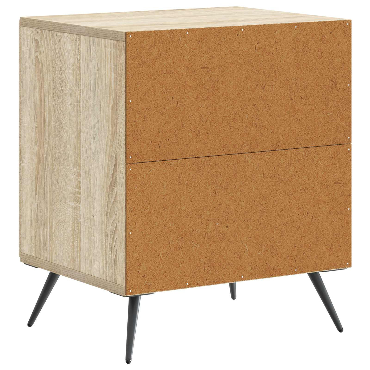 Nachttisch 2 stk. Sonoma-Eiche 43 x 34,5 x 50 cm Holzwerkstoff