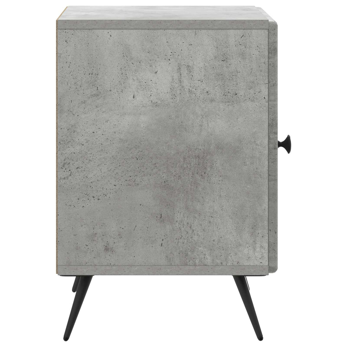 Nachttisch Betongrau 43 x 34,5 x 50 cm Holzwerkstoff