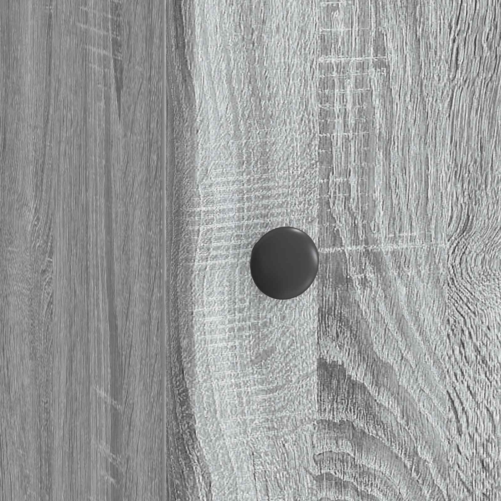 Nachttisch Graues Sonoma 43 x 34,5 x 50 cm Holzwerkstoff