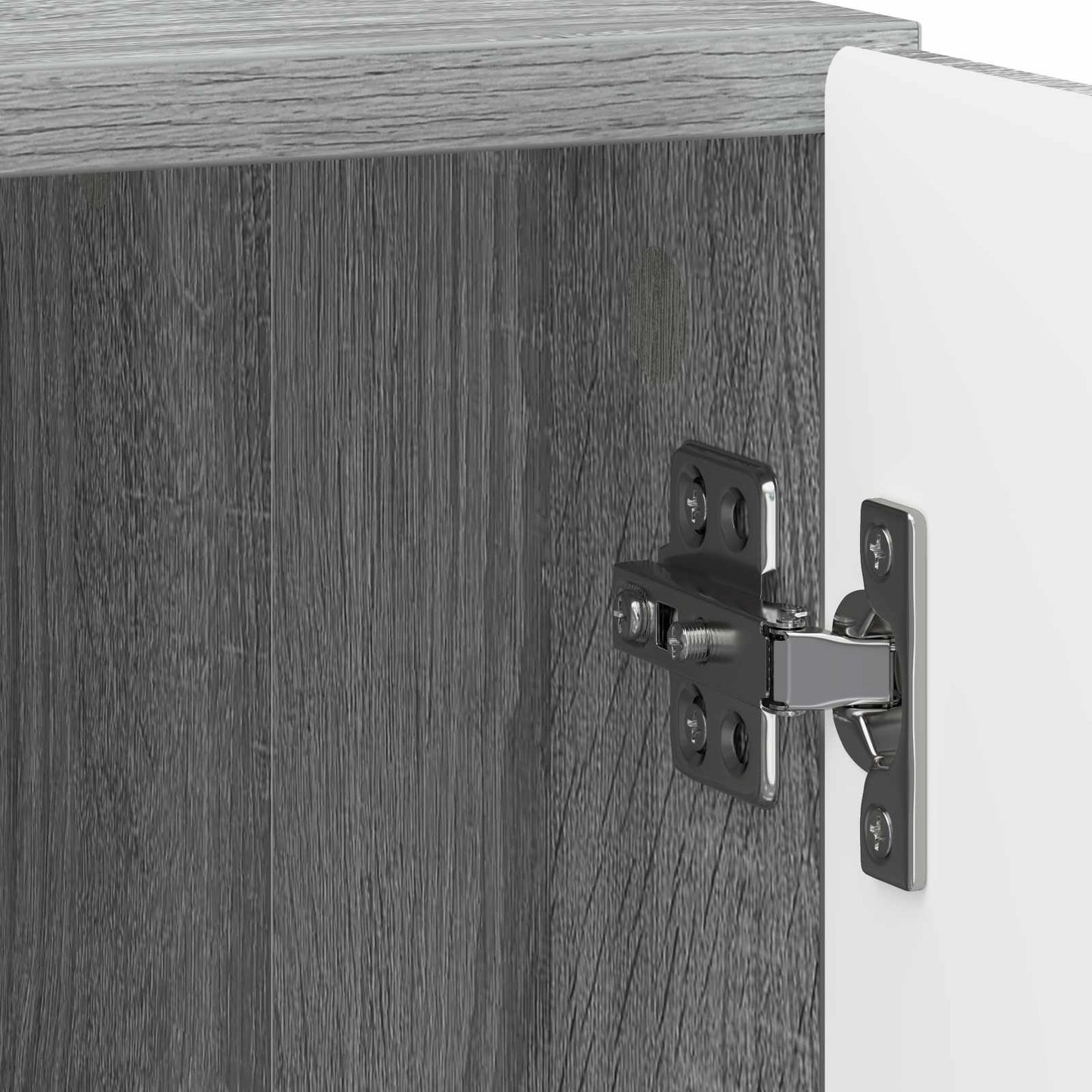 Nachttisch Graues Sonoma 43 x 34,5 x 50 cm Holzwerkstoff