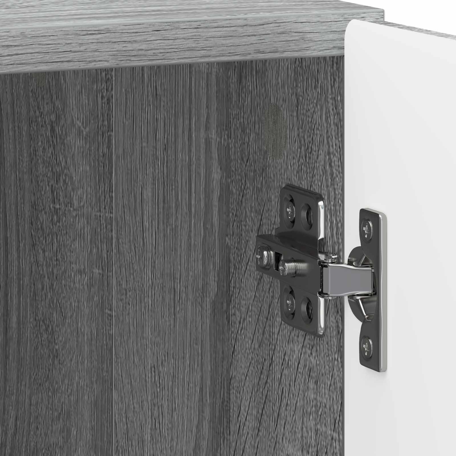 Nachttisch Graues Sonoma 43 x 34,5 x 50 cm Holzwerkstoff