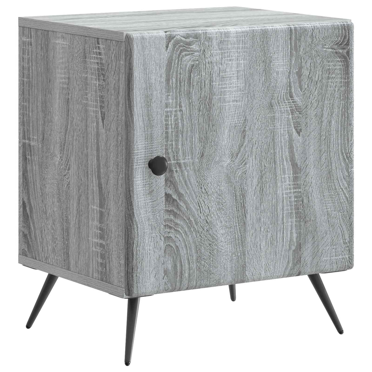 Nachttisch 2 stk. Graues Sonoma 43 x 34,5 x 50 cm Holzwerkstoff