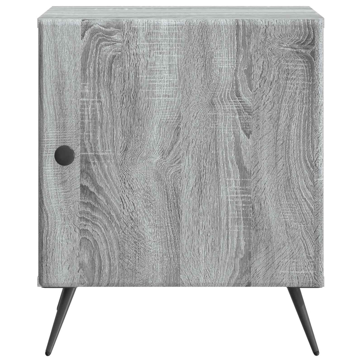 Nachttisch 2 stk. Graues Sonoma 43 x 34,5 x 50 cm Holzwerkstoff
