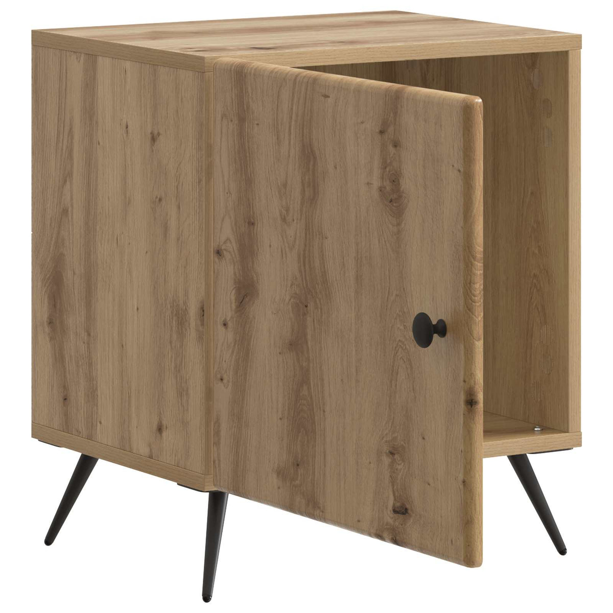 Nachttisch 2 stk. Artisan-Eiche 43 x 34,5 x 50 cm Holzwerkstoff