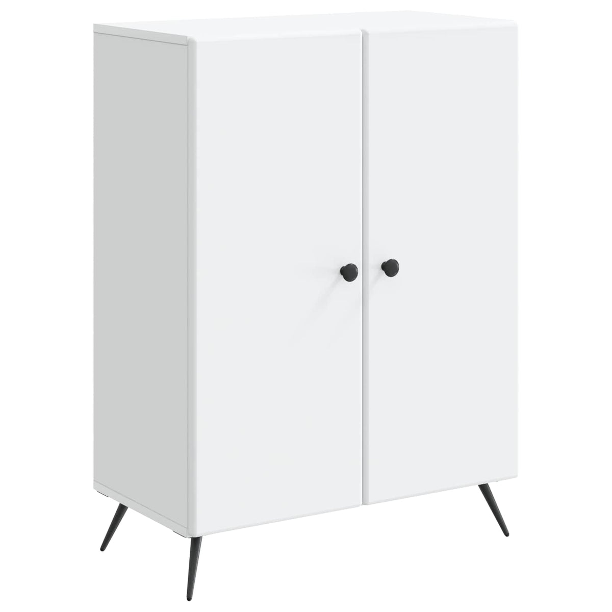 Sideboard Weiß 66 x 34,5 x 90 cm Holzwerkstoff