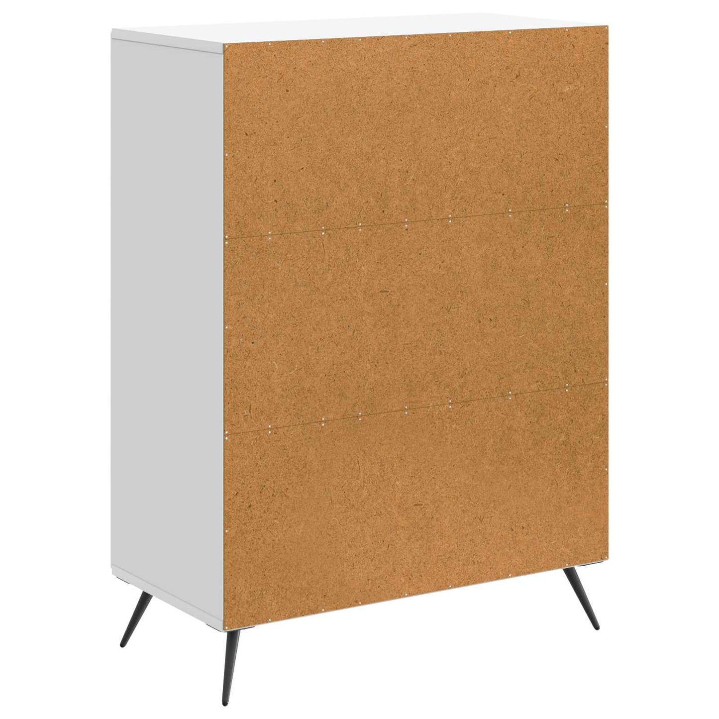 Sideboard Weiß 66 x 34,5 x 90 cm Holzwerkstoff