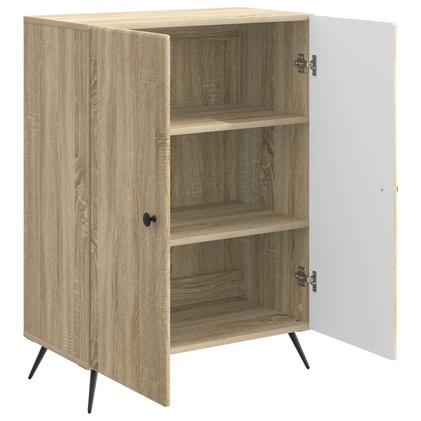 Sideboard Sonoma-Eiche 66 x 34,5 x 90 cm Holzwerkstoff