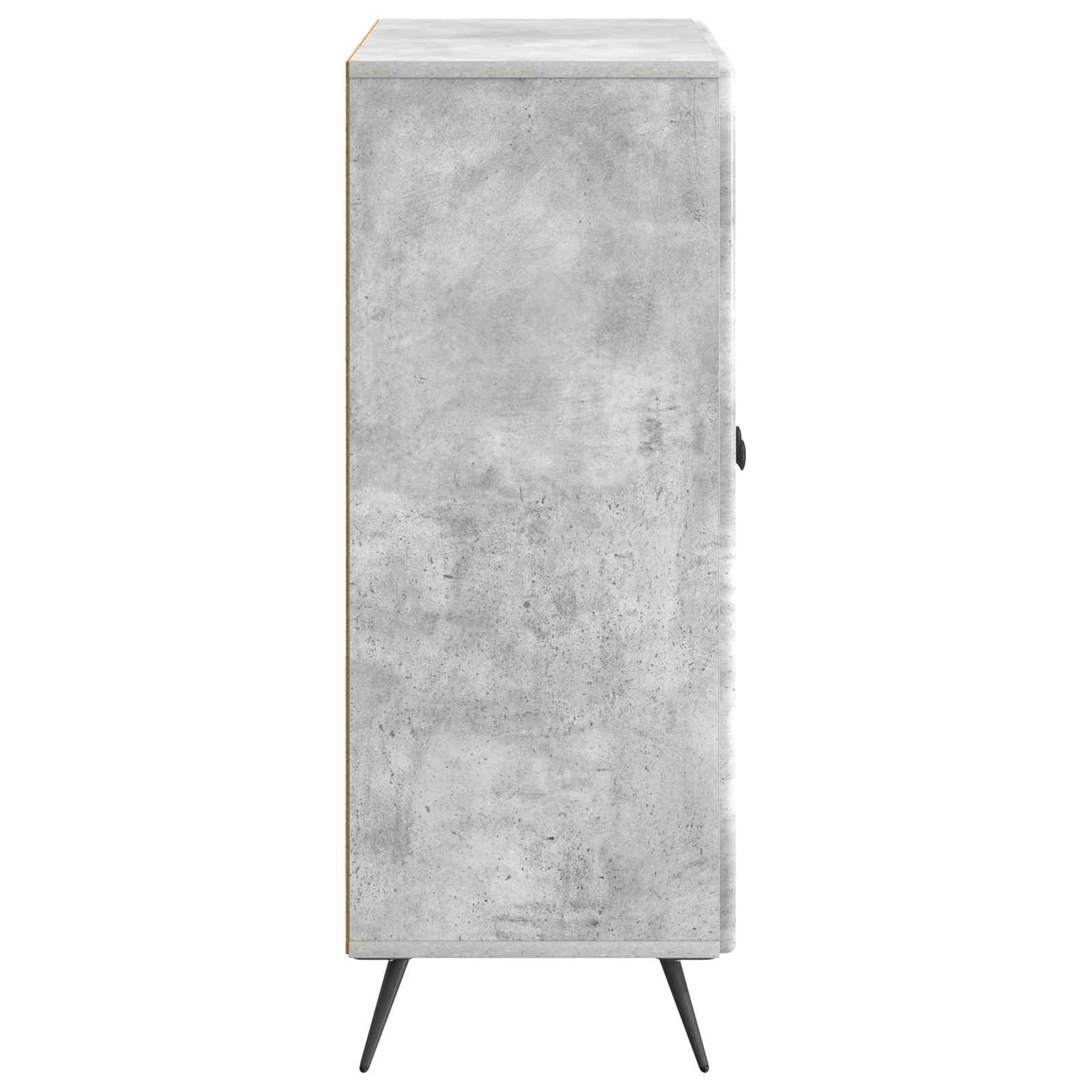 Sideboard Betongrau 66 x 34,5 x 90 cm Holzwerkstoff