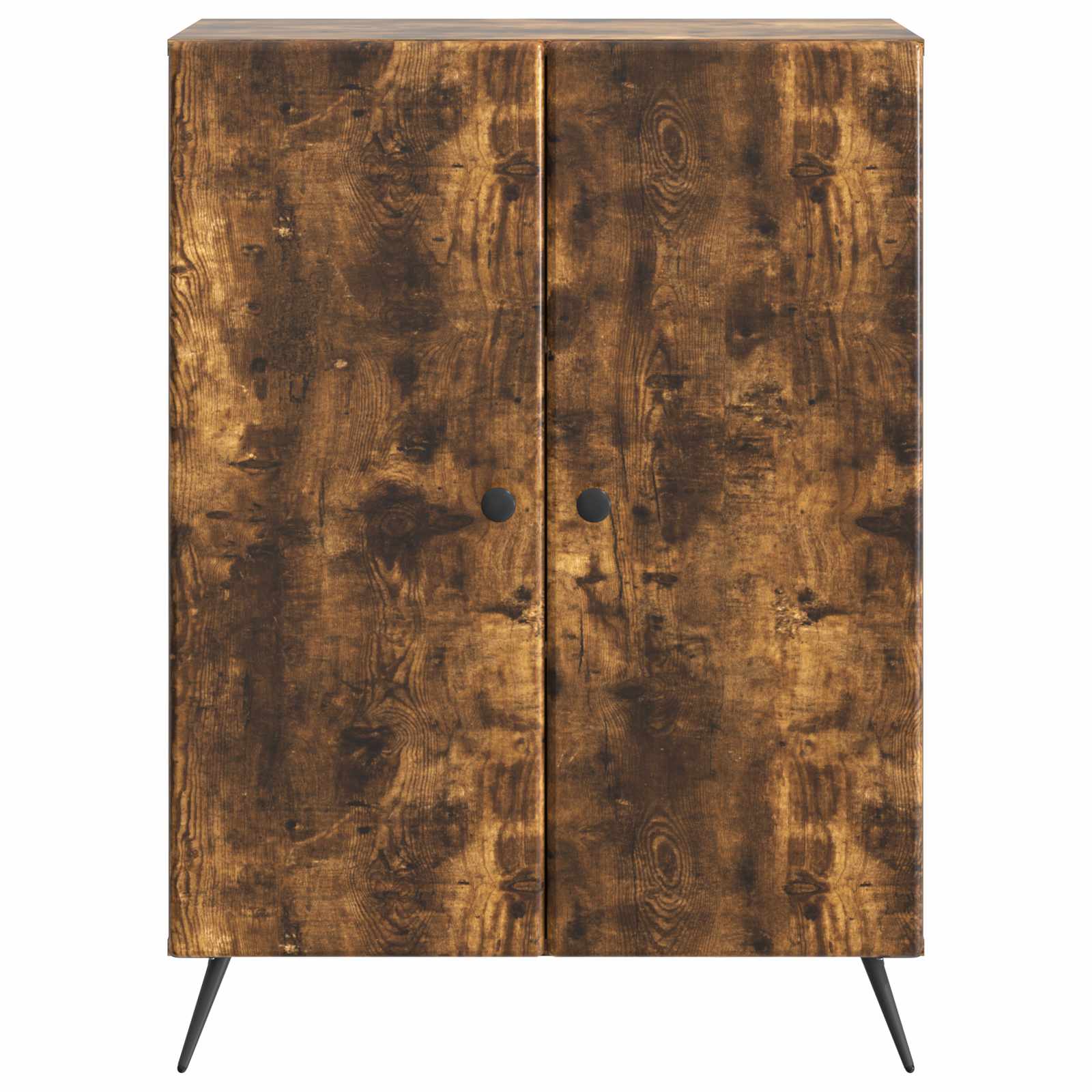 Sideboard Geräucherte Eiche 66 x 34,5 x 90 cm Holzwerkstoff