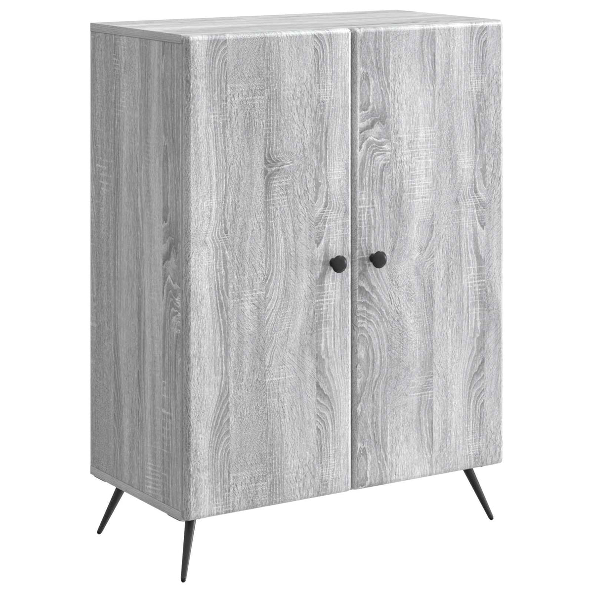 Sideboard Graues Sonoma 66 x 34,5 x 90 cm Holzwerkstoff