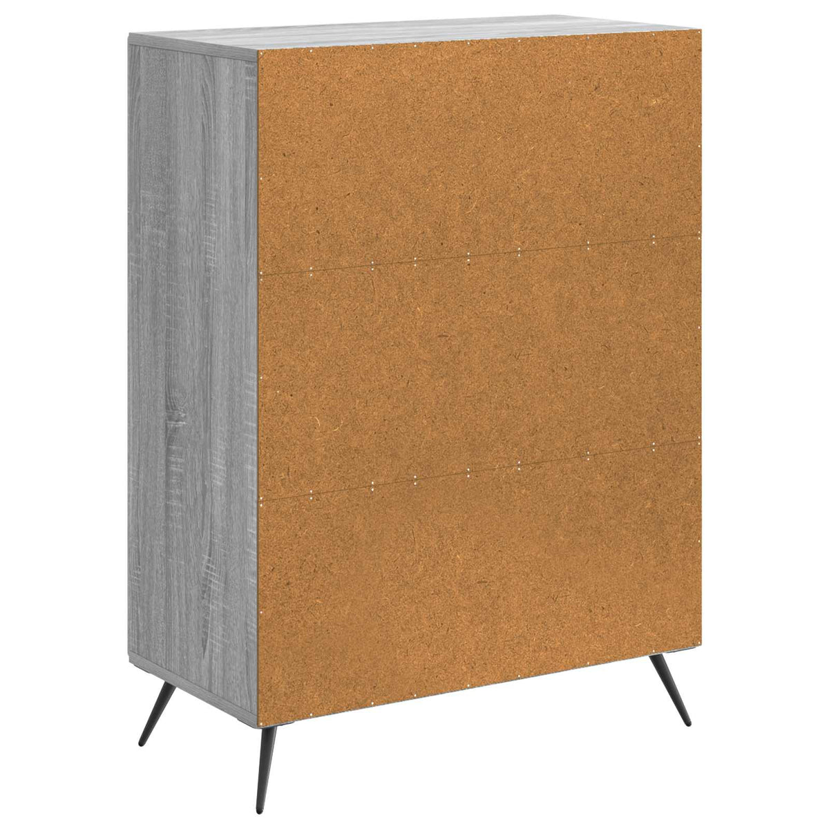 Sideboard Graues Sonoma 66 x 34,5 x 90 cm Holzwerkstoff