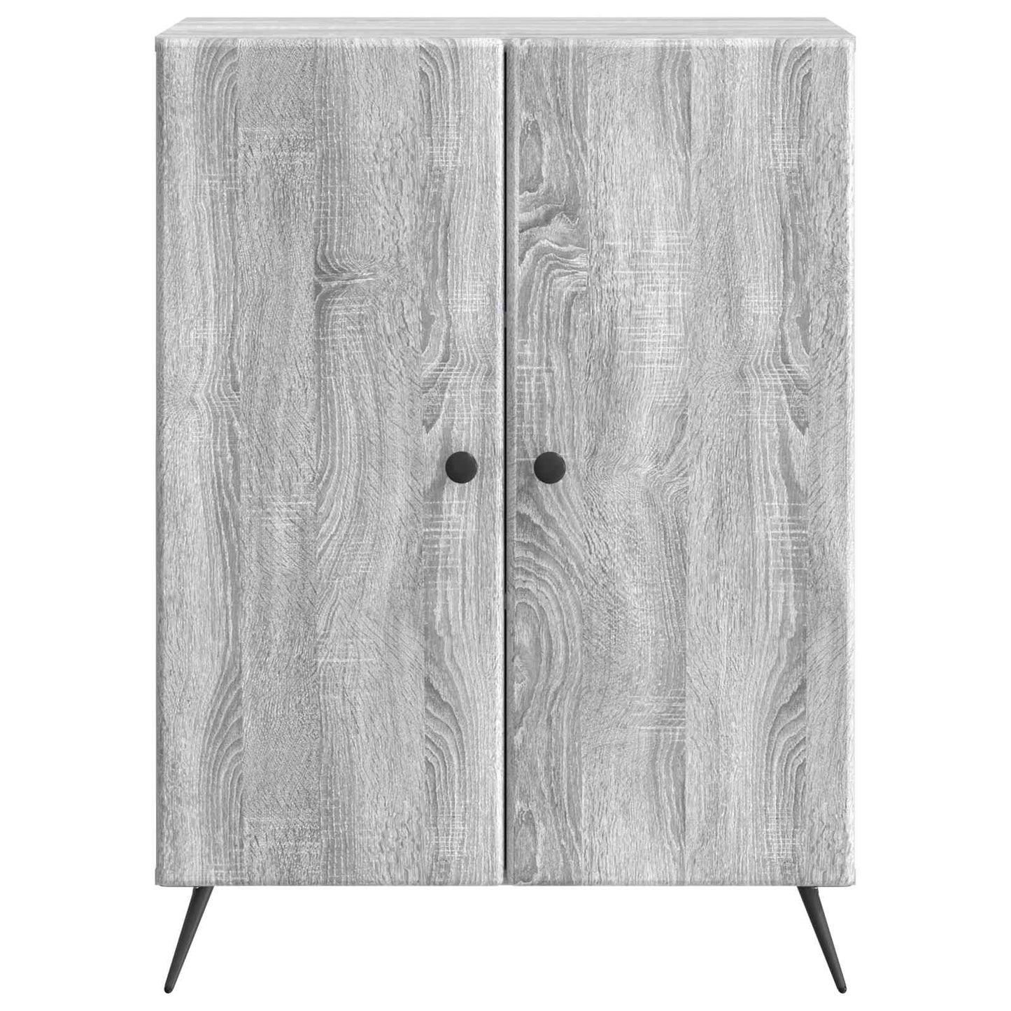 Sideboard Graues Sonoma 66 x 34,5 x 90 cm Holzwerkstoff