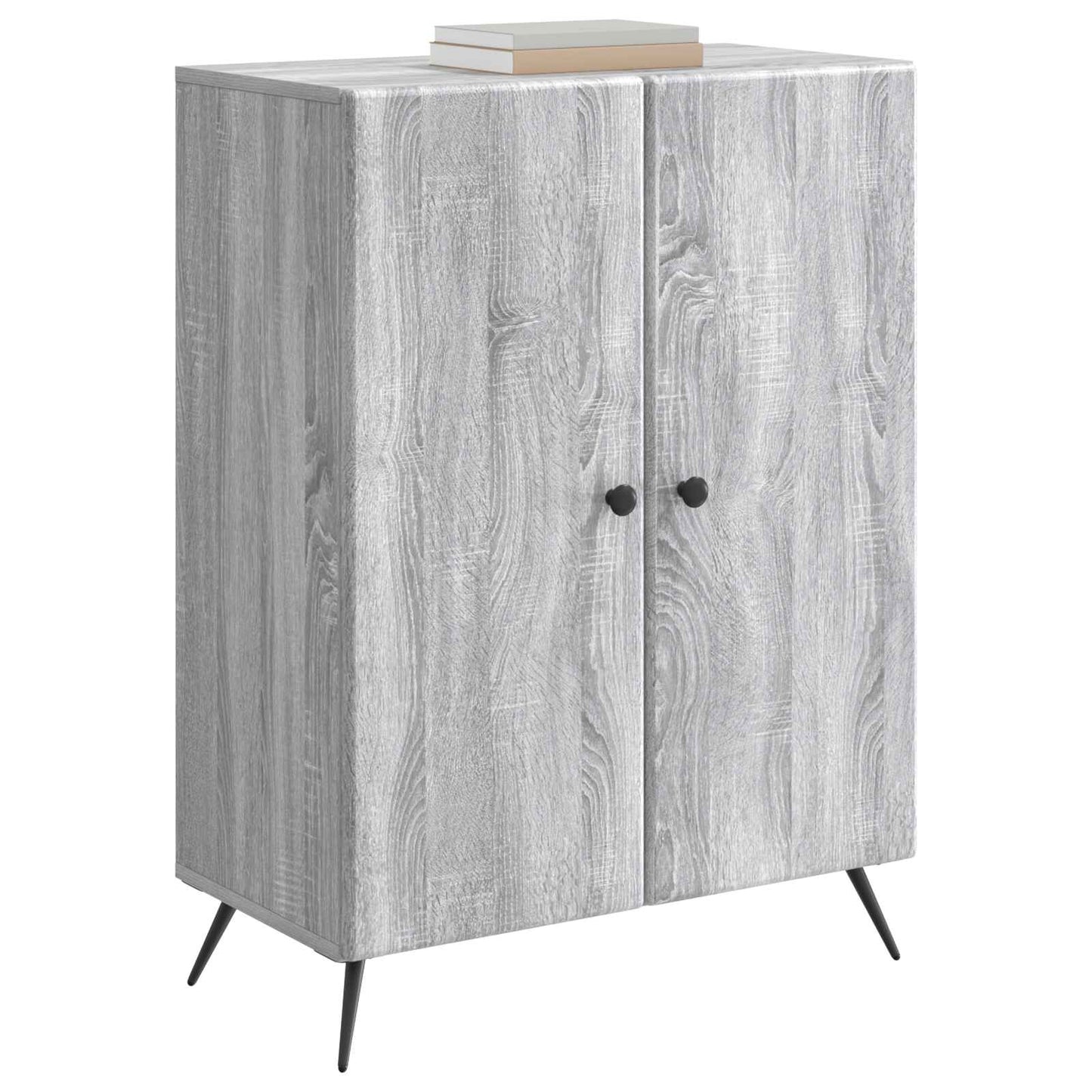 Sideboard Graues Sonoma 66 x 34,5 x 90 cm Holzwerkstoff