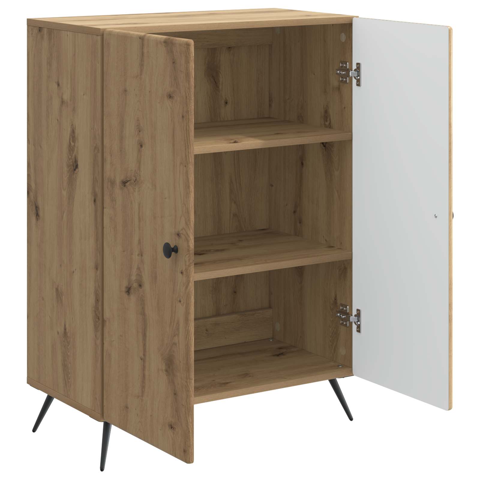Sideboard Artisan-Eiche 66 x 34,5 x 90 cm Holzwerkstoff