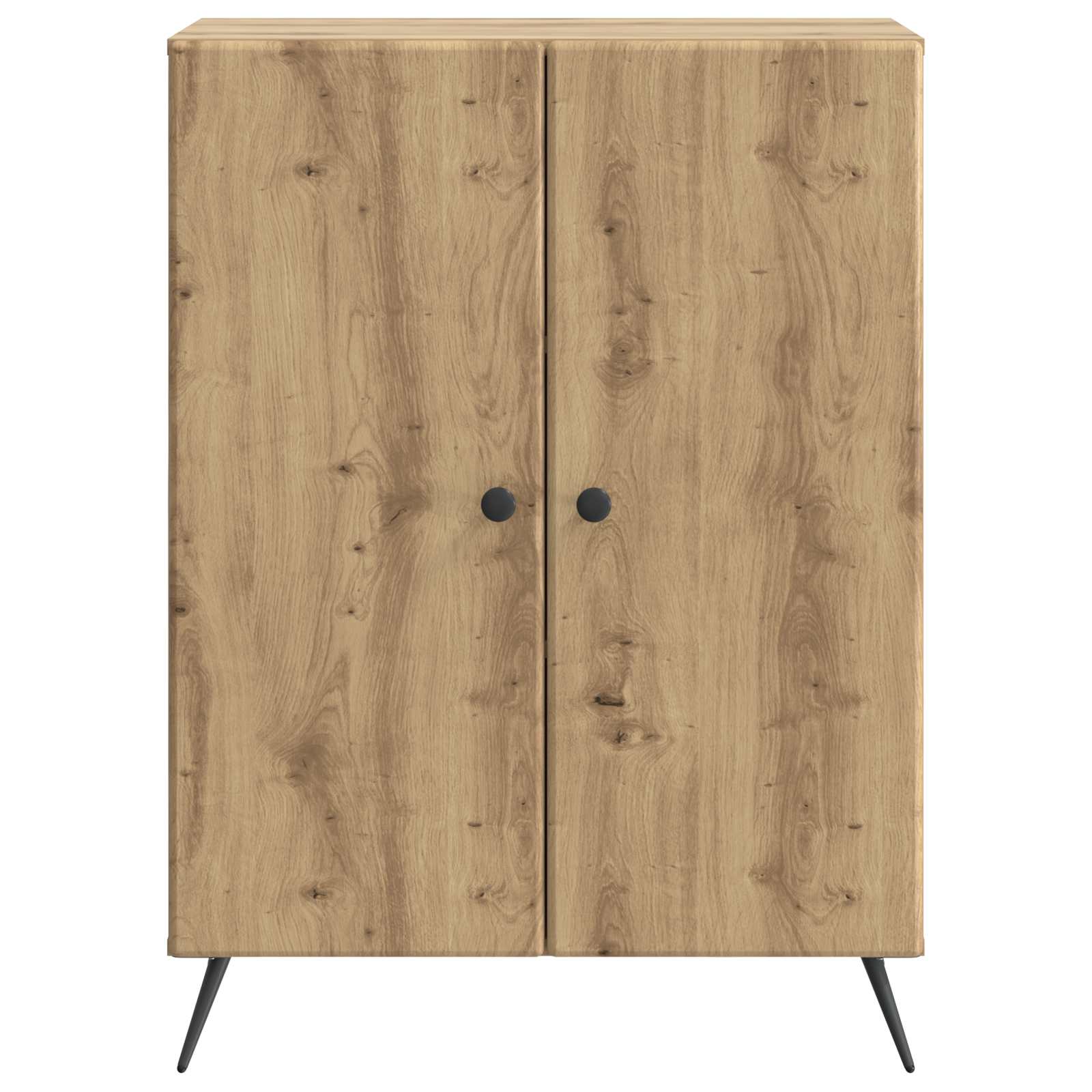 Sideboard Artisan-Eiche 66 x 34,5 x 90 cm Holzwerkstoff