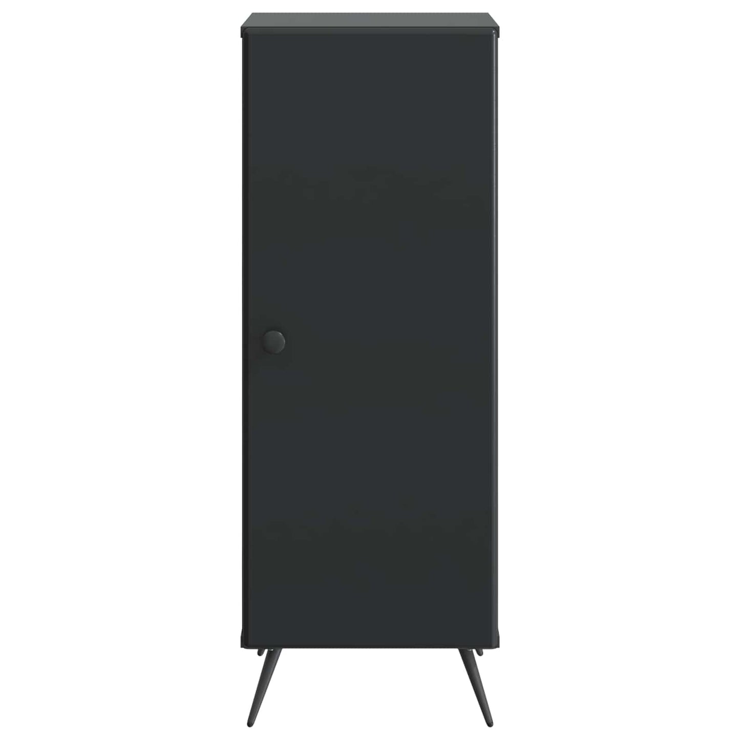 Sideboard Schwarz 33 x 34,5 x 90 cm Holzwerkstoff