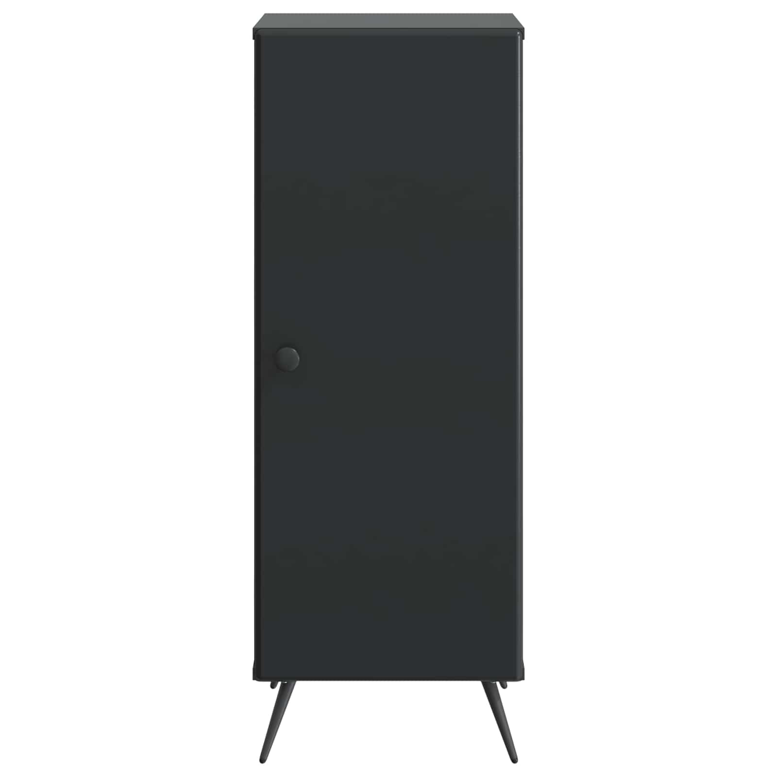 Sideboard Schwarz 33 x 34,5 x 90 cm Holzwerkstoff