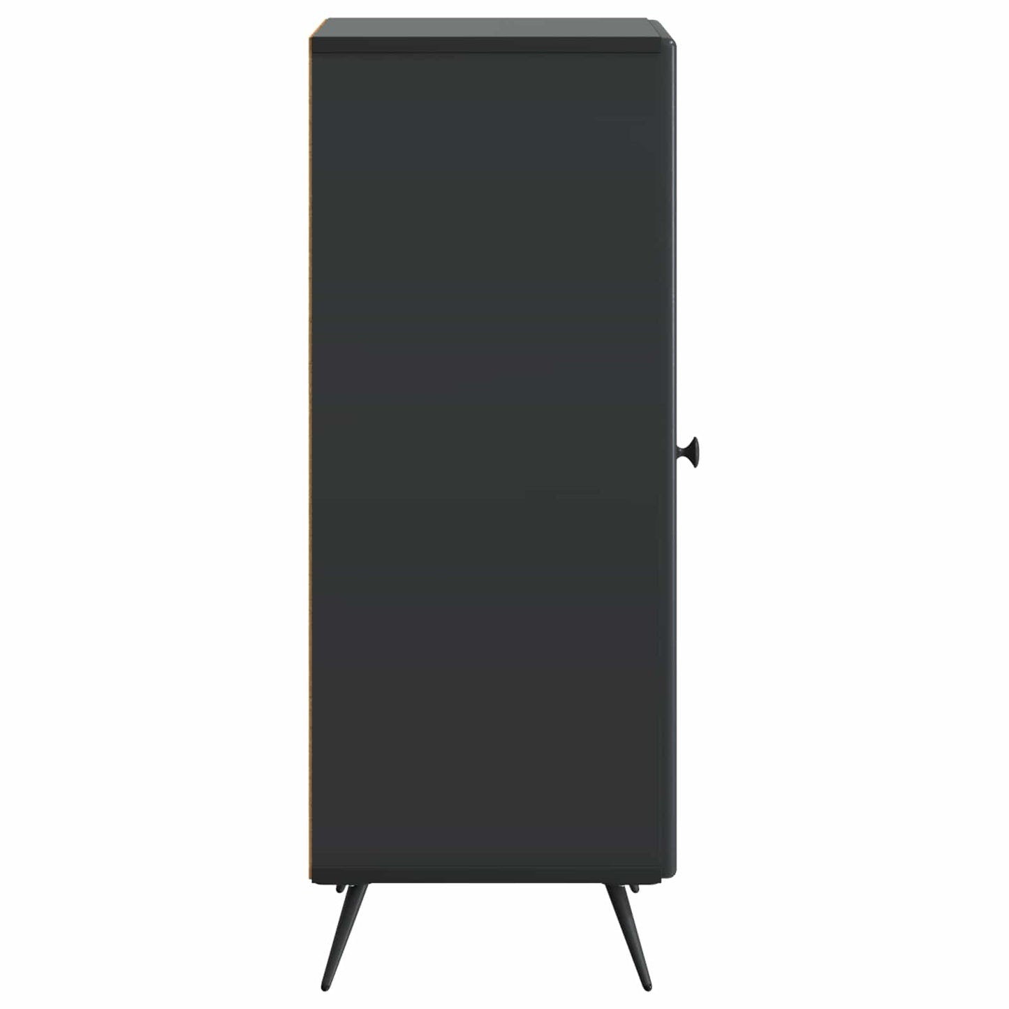Sideboard Schwarz 33 x 34,5 x 90 cm Holzwerkstoff