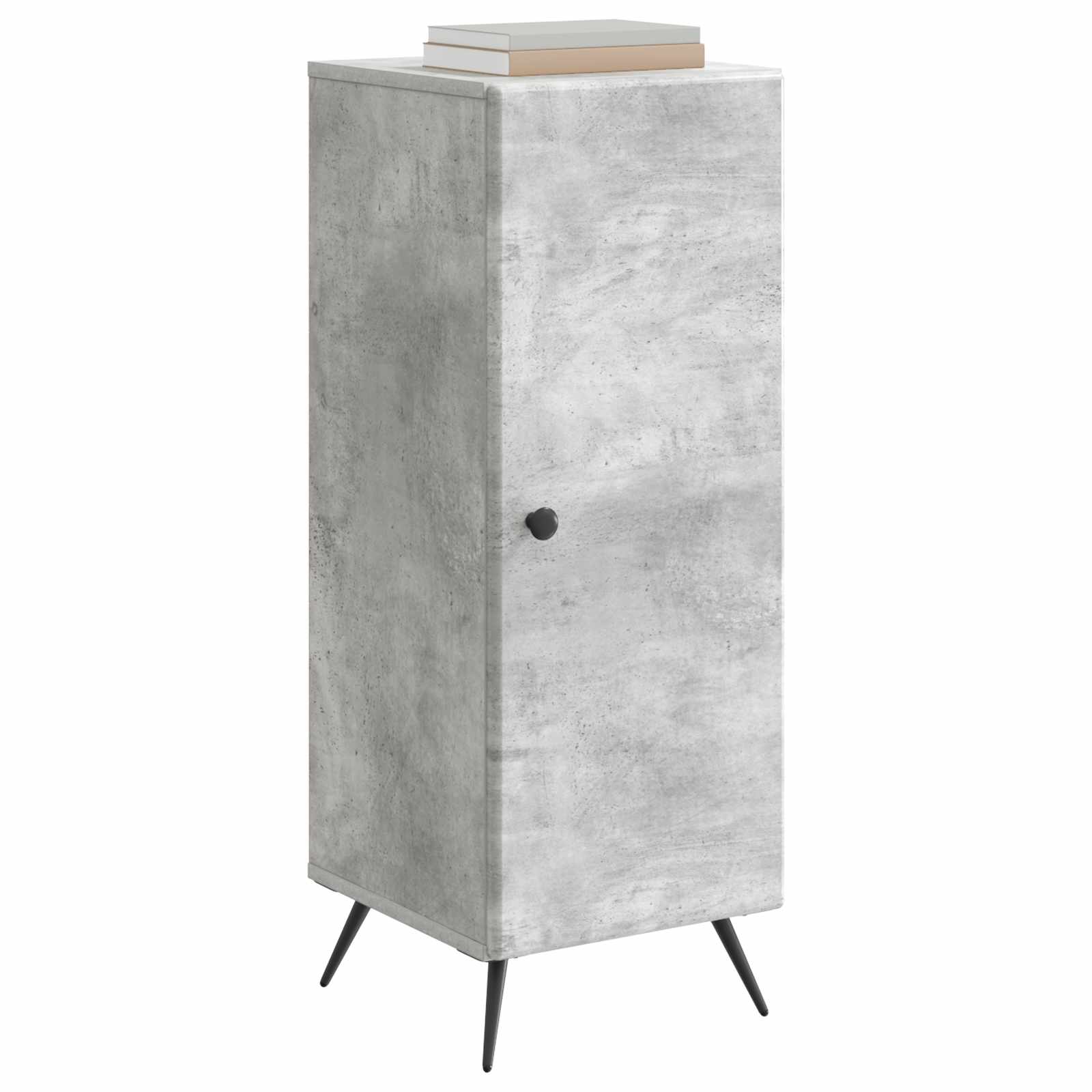 Sideboard Betongrau 33 x 34,5 x 90 cm Holzwerkstoff