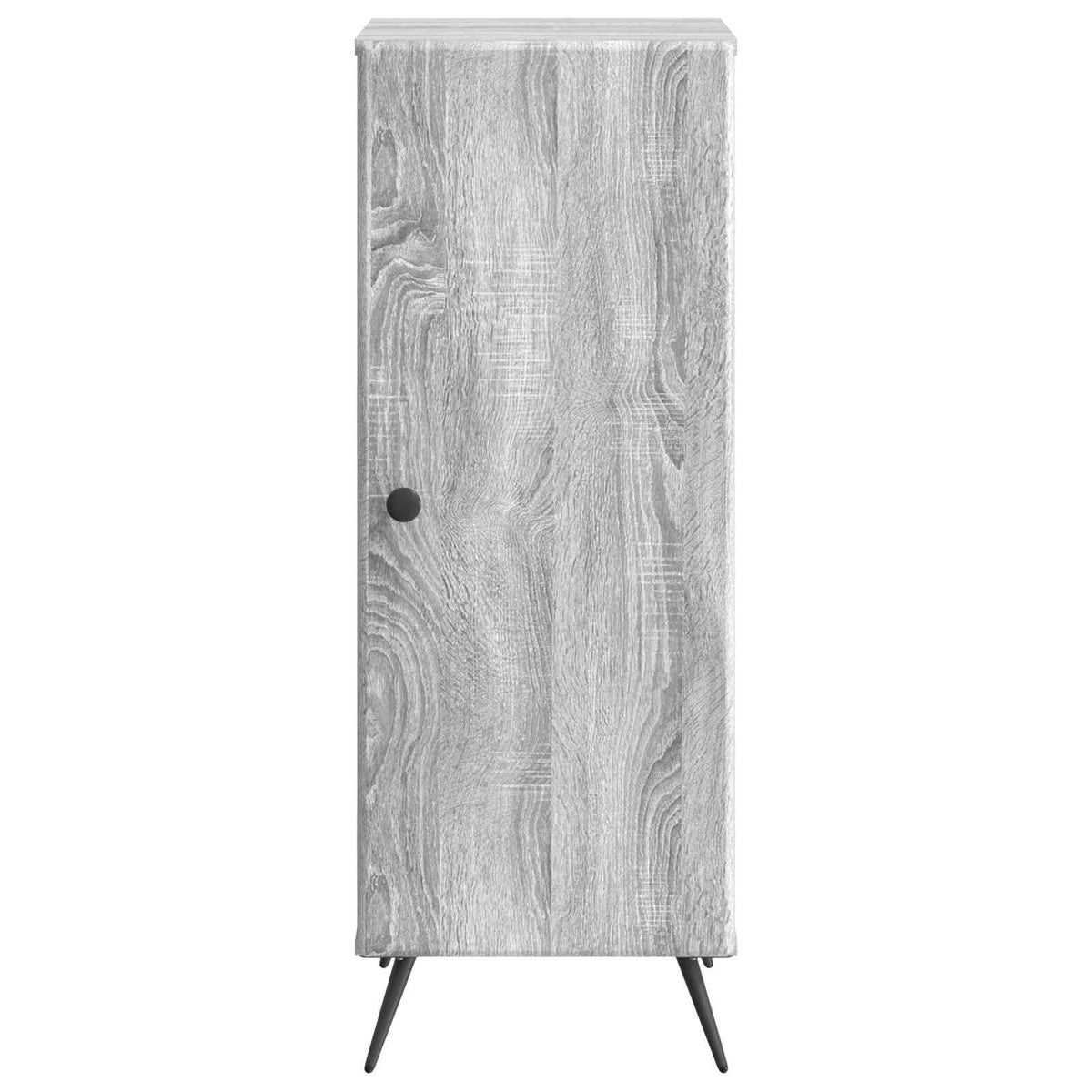 Sideboard Sonoma-Grau 33 x 34,5 x 90 cm Holzwerkstoff