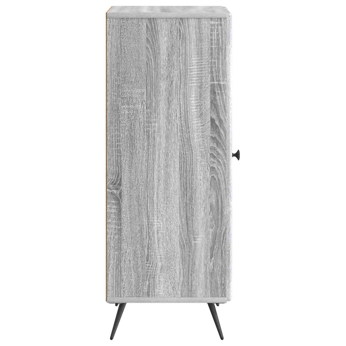 Sideboard Sonoma-Grau 33 x 34,5 x 90 cm Holzwerkstoff