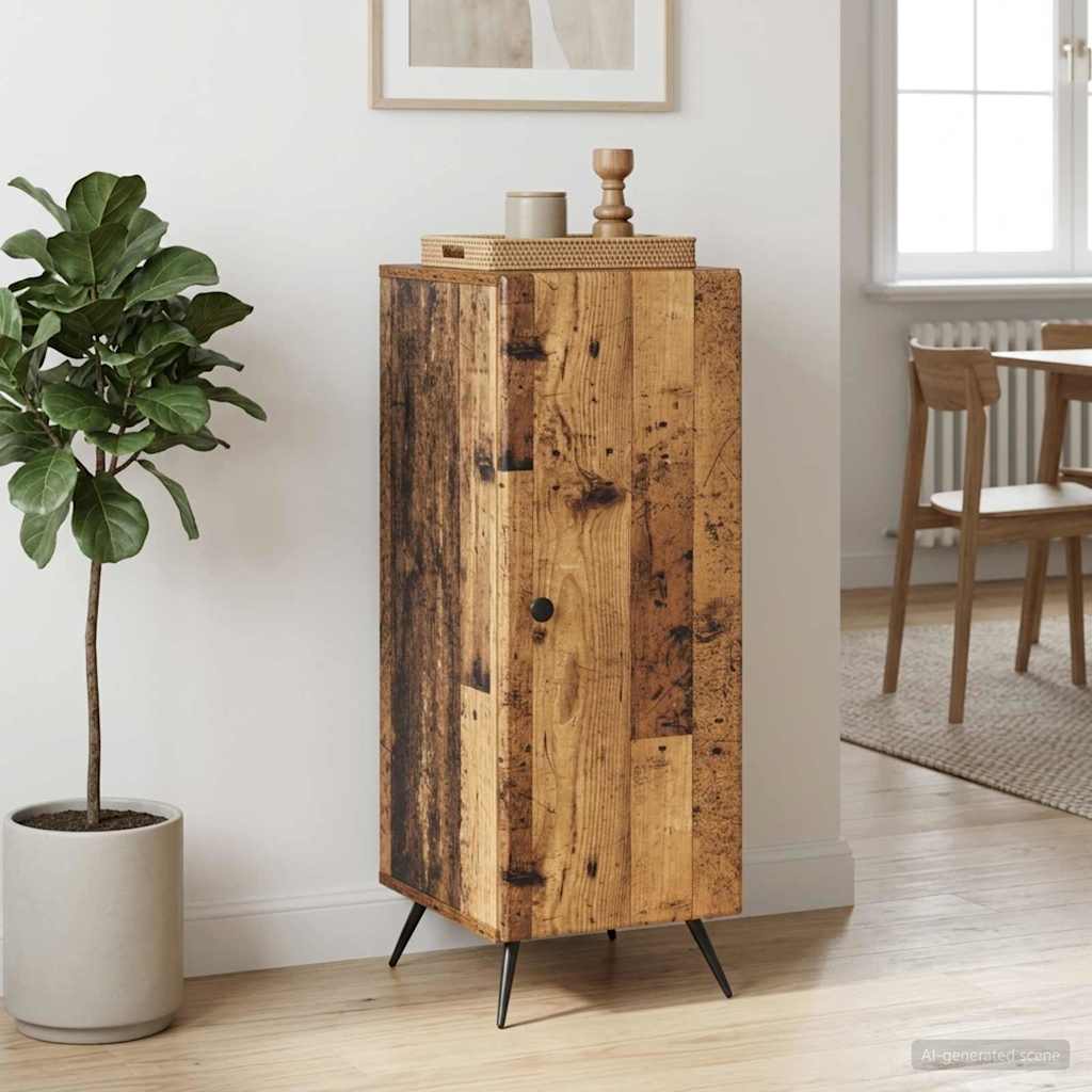 Sideboard Altholz 33 x 34,5 x 90 cm Holzwerkstoff
