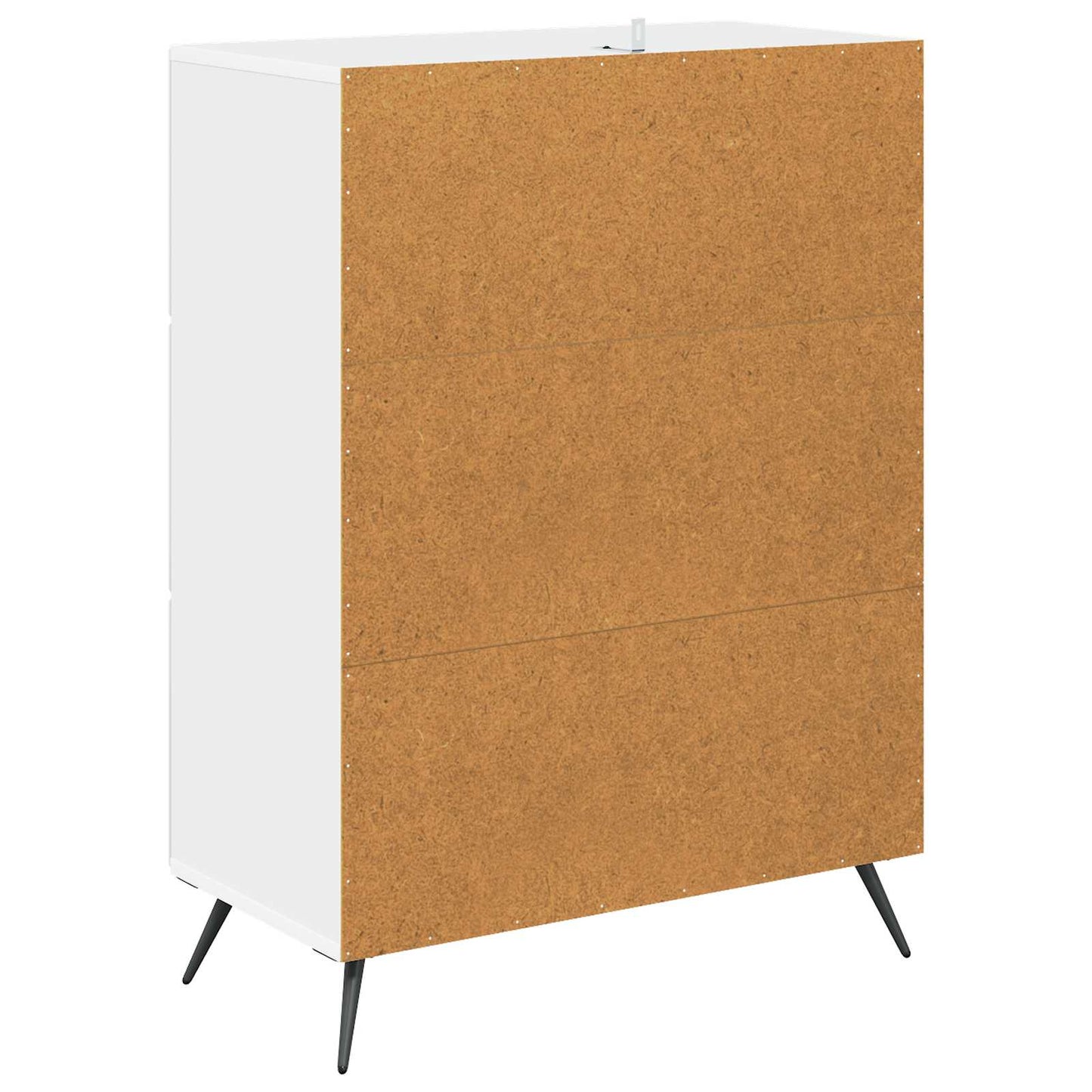 Schubladenschrank Weiß 66 x 34,5 x 90 cm Holzwerkstoff
